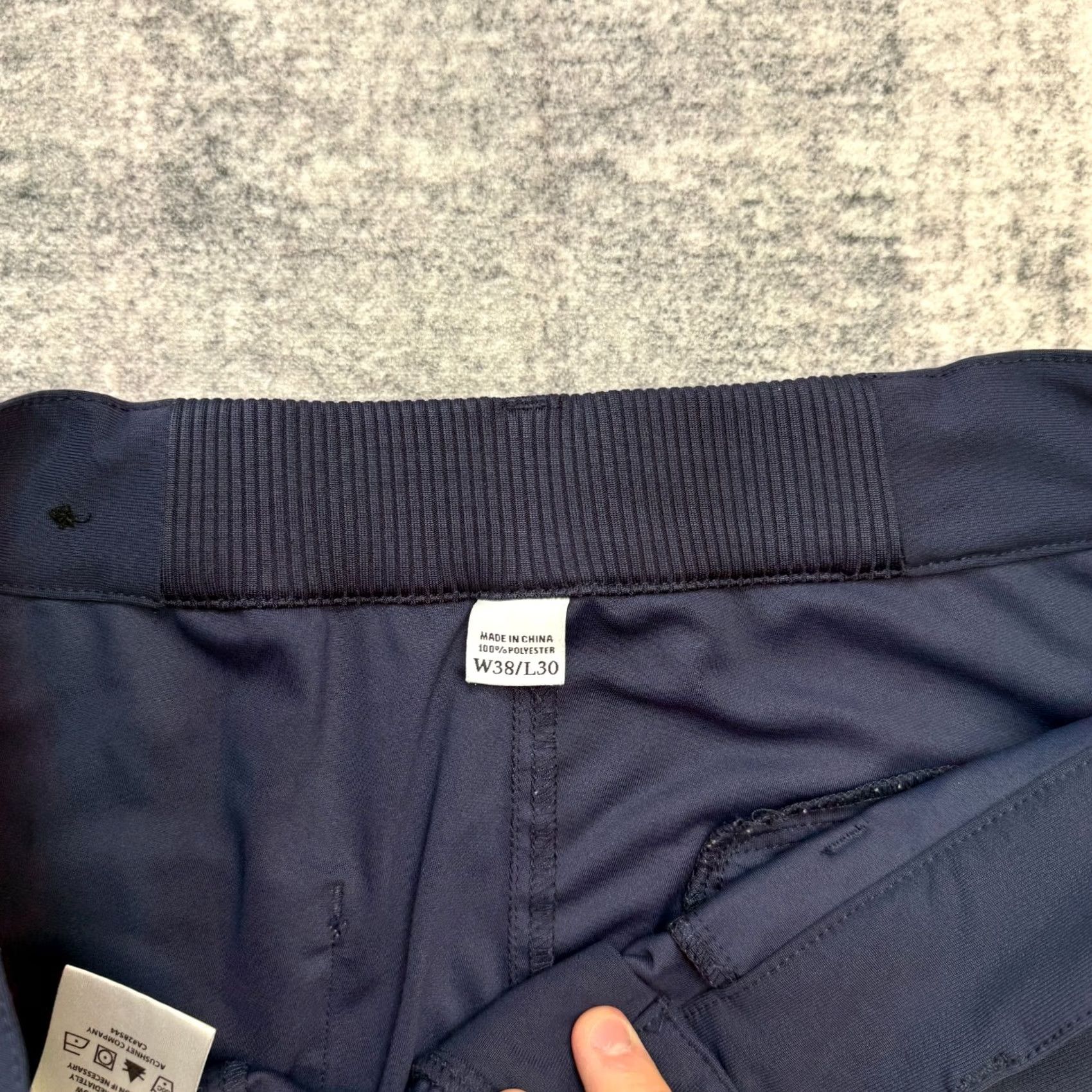 Footjoy FootJoy HYPR Golf Joggers Mens 38x30 Navy Blue Tapered Pants Jogger Casual Travel Size US 38 / EU 54 - 5 Thumbnail