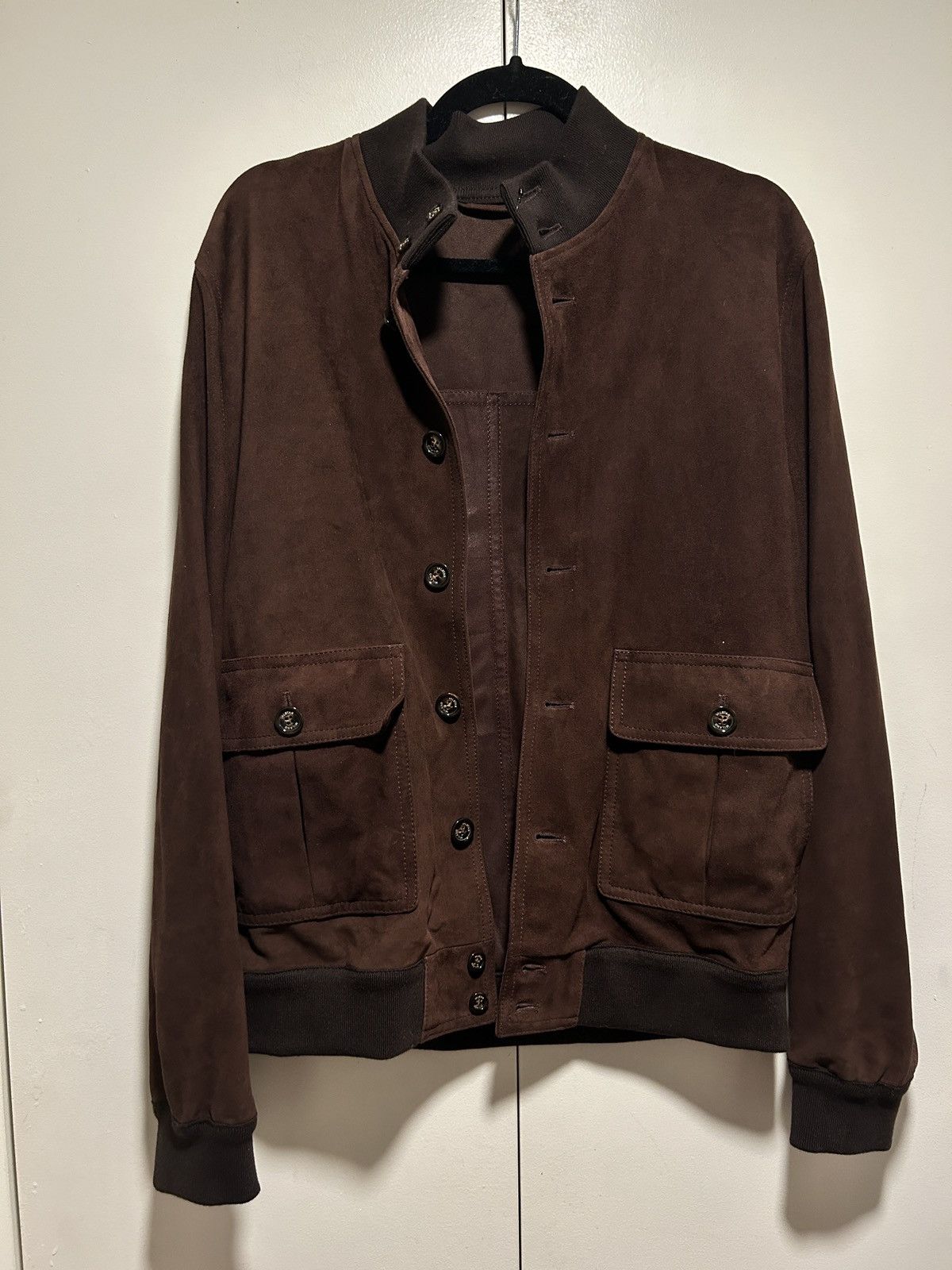 Valstar valstar Valstarino brown suede bomber jacket Size US M / EU 48-50 / 2 - 1 Thumbnail