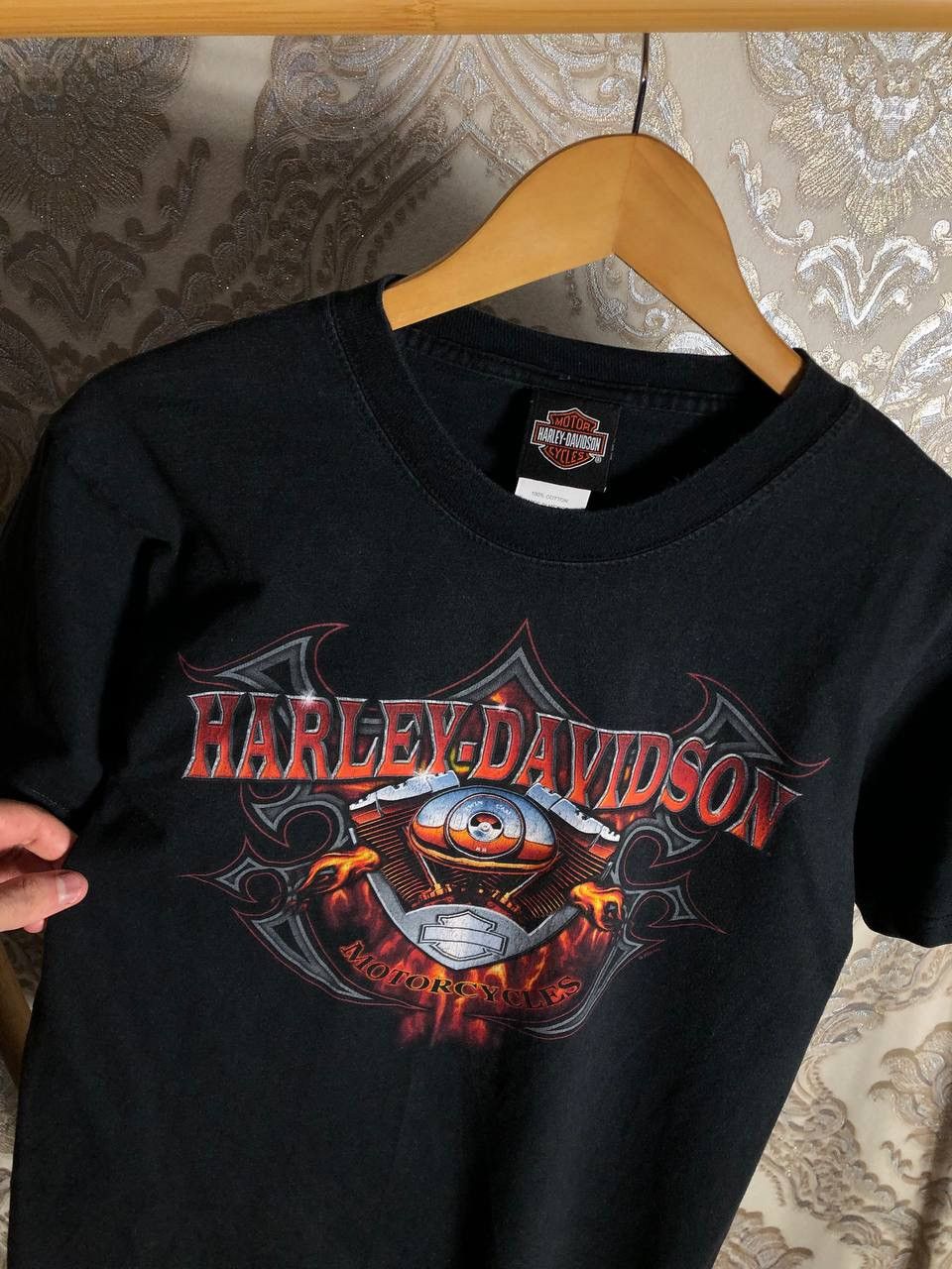 Harley Davidson VINTAGE HARLEY DAVIDSON ORLANDO MOTORCYCLE FLORIDA USA 90s Size US M / EU 48-50 / 2 - 2 Thumbnail