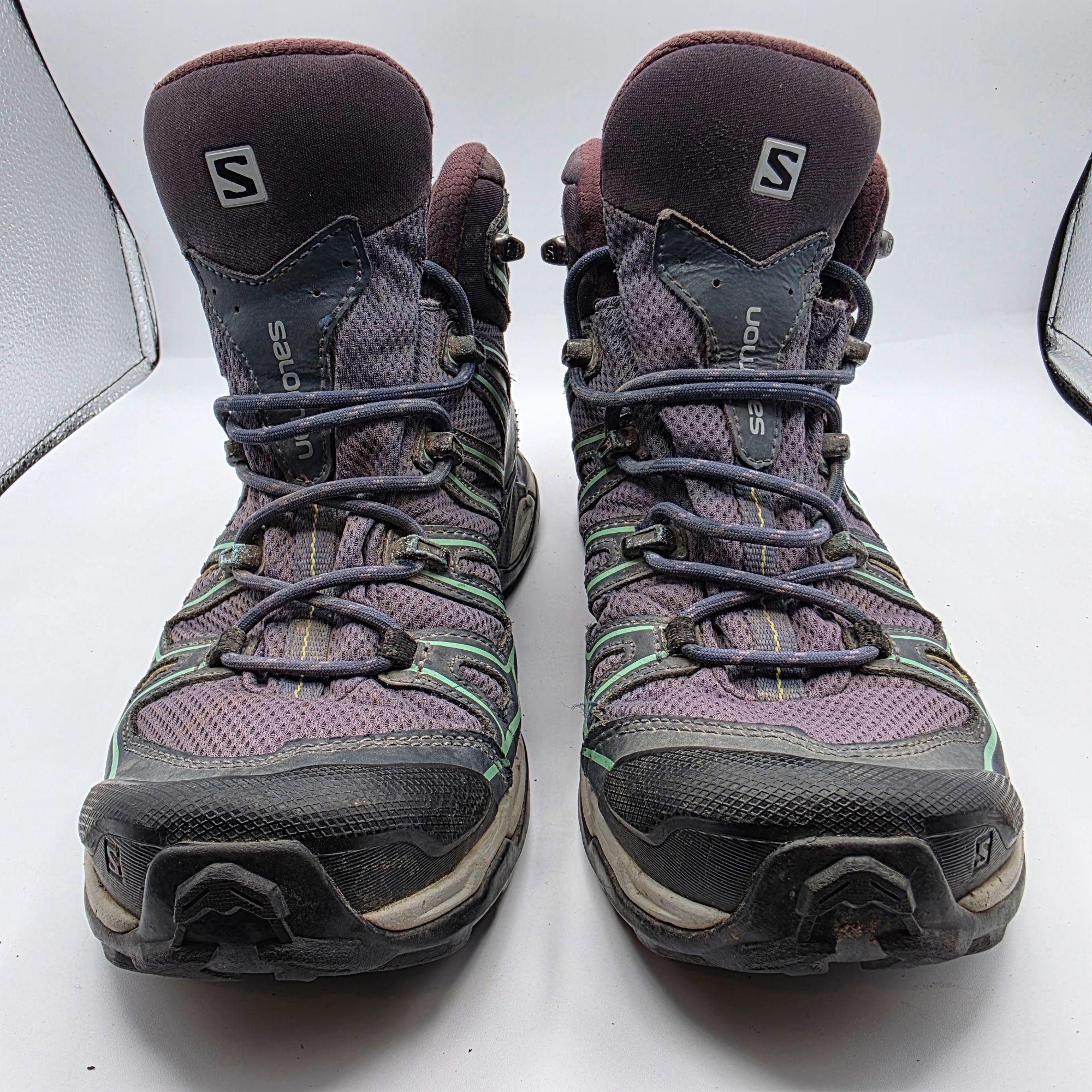 Salomon Salomon X Ultra Mid 2 GTX Womens Size 9 Hiking Shoes Camping Size US 9 / IT 39 - 2 Thumbnail