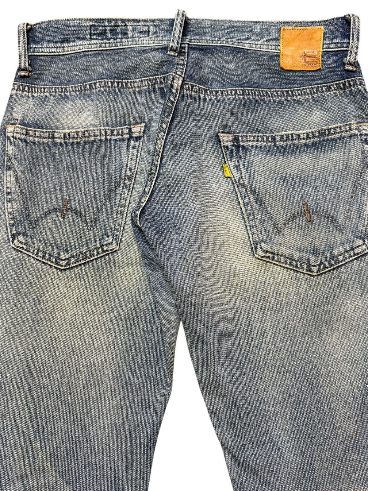 Edwin Vintage Y2K Edwin E-Function Mud Wash Faded Twisted Leg Size US 31 - 6 Thumbnail