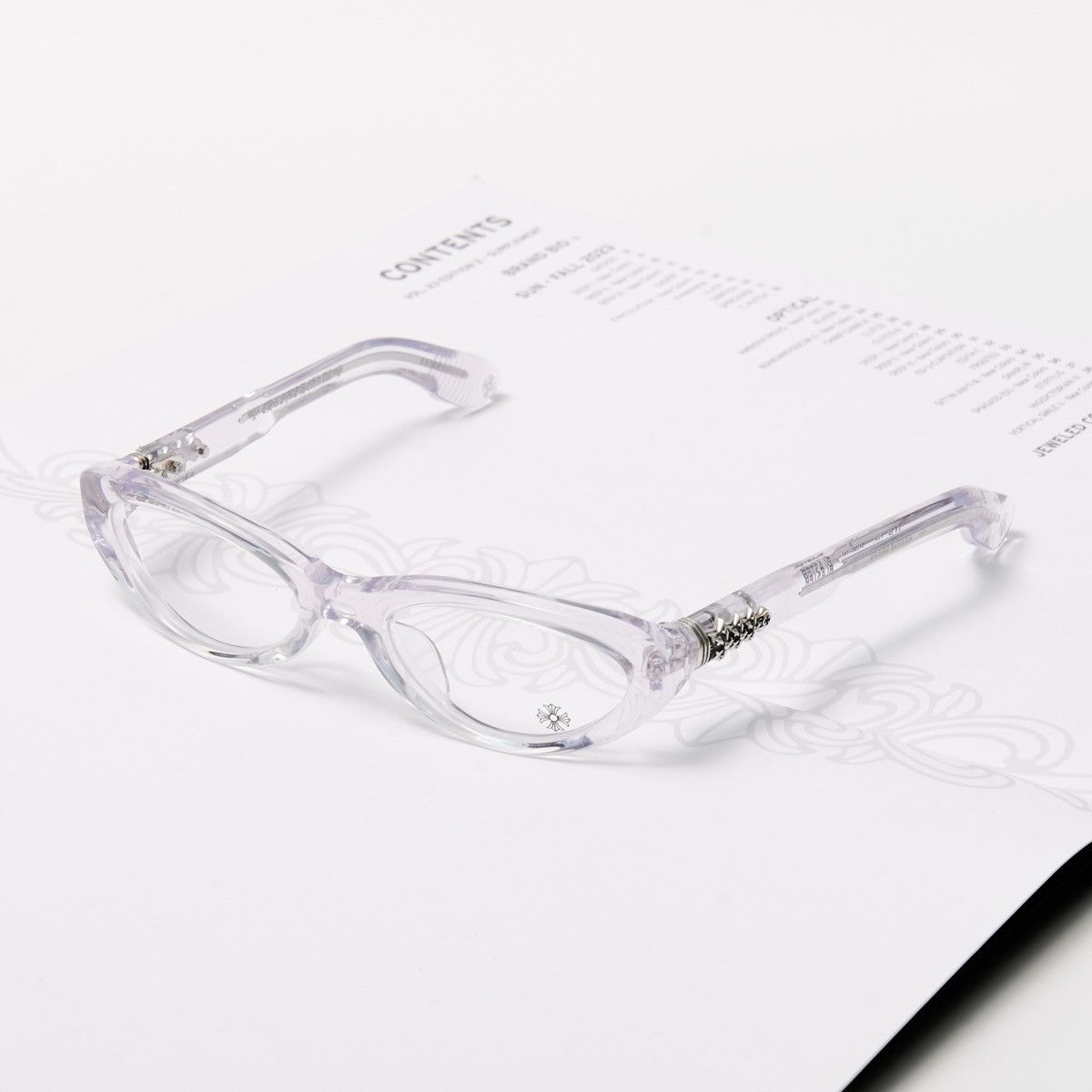 Chrome Hearts CHROME HEARTS BLASTER PERIWINKLE GLASSES Size ONE SIZE - 2 Thumbnail