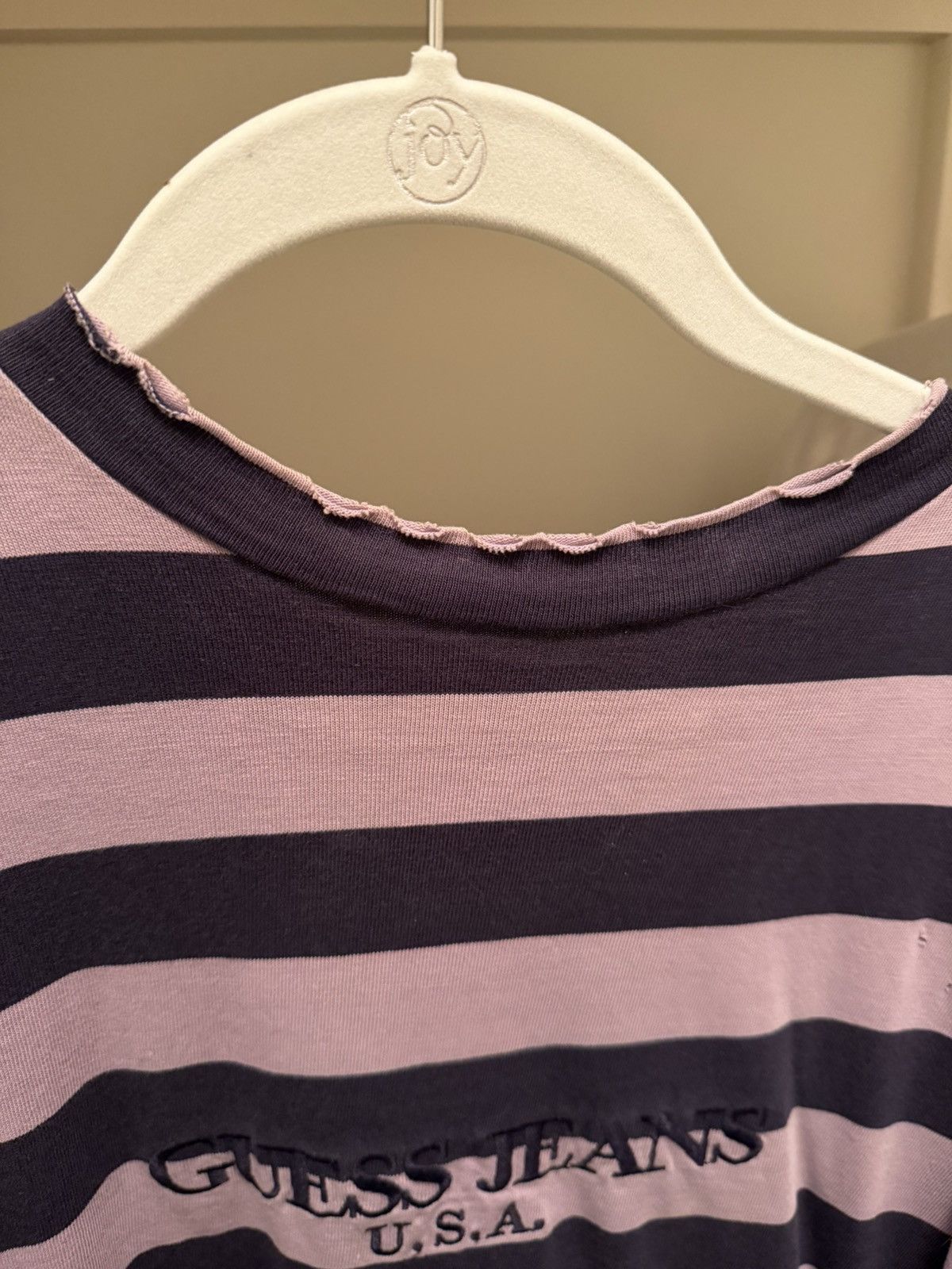 Guess Vintage Guess Striped Tee Size US L / EU 52-54 / 3 - 5 Thumbnail
