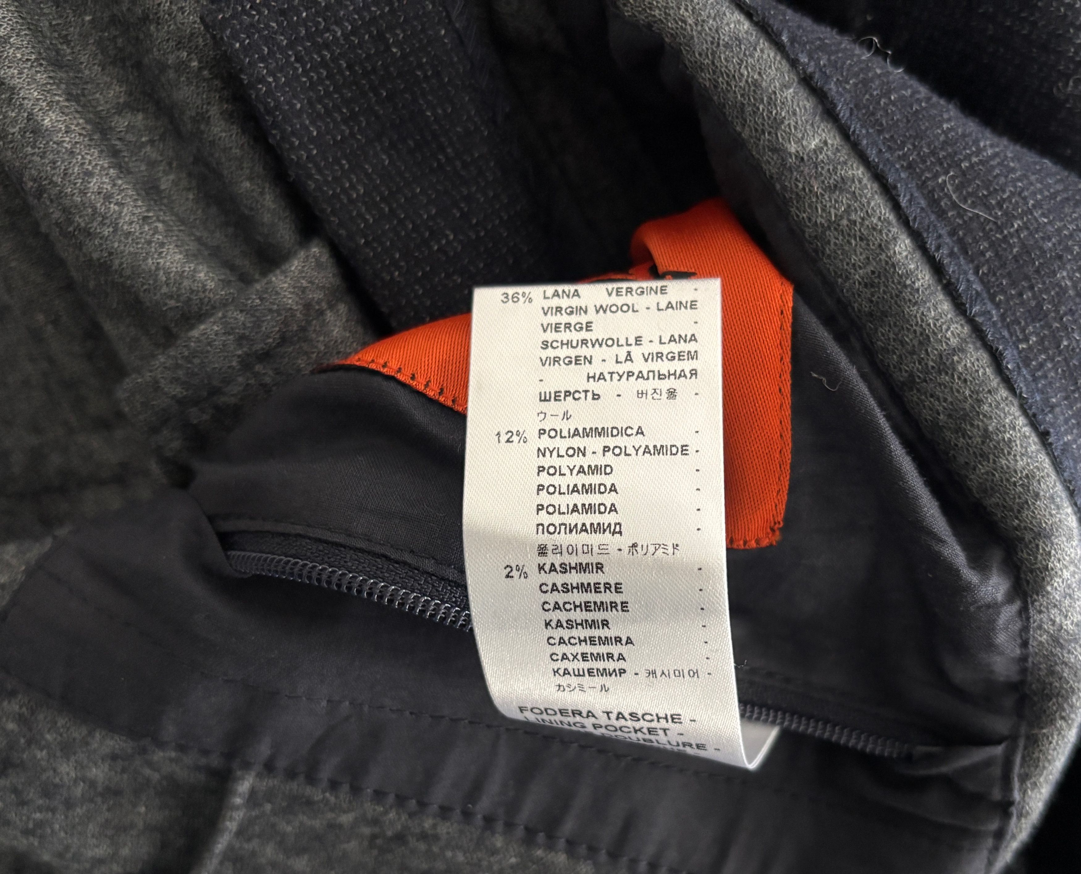 Barena Monocle 3 roll 2 Unstructured Navy Wool Cashmere Sport Coat Size 44R - 18 Thumbnail