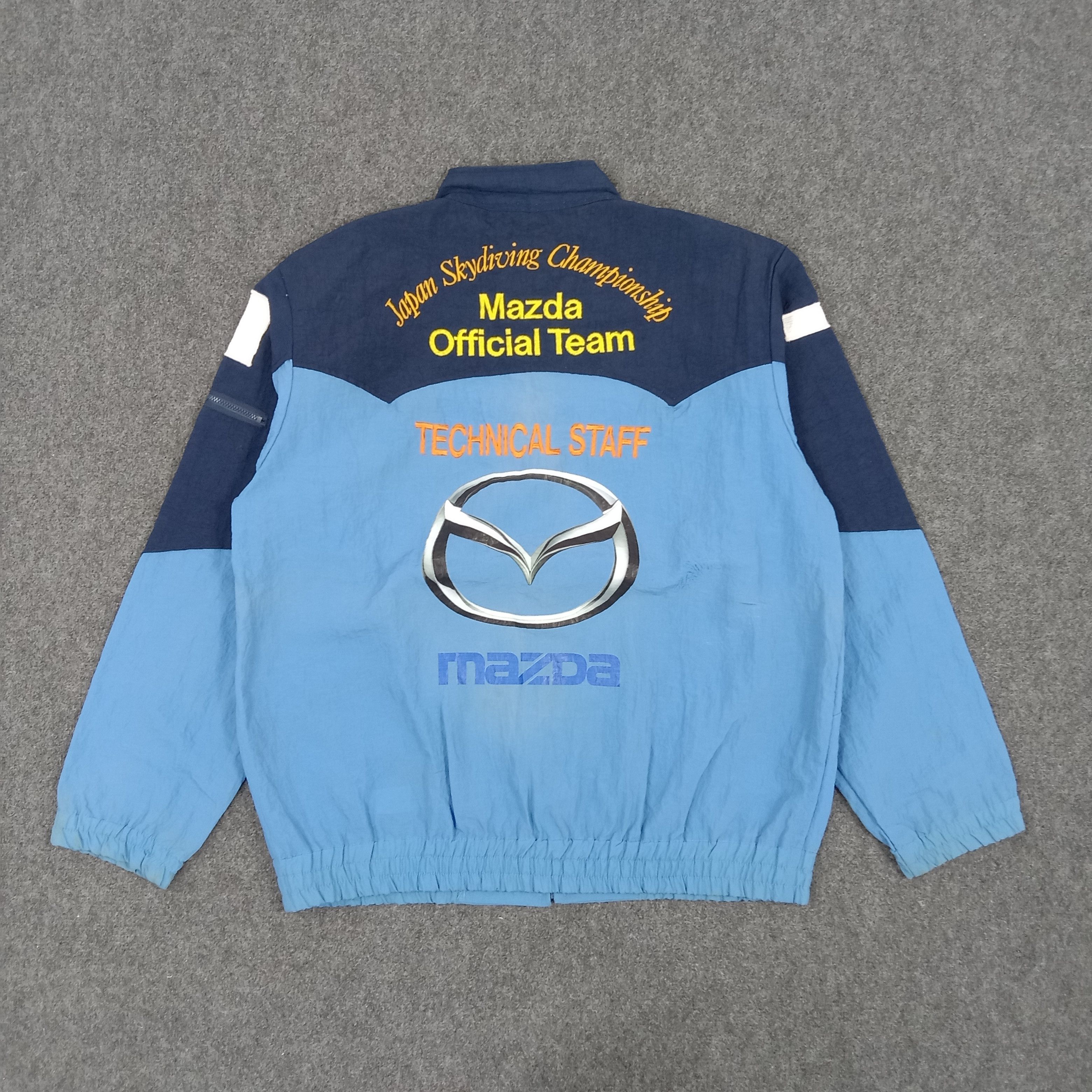 Vintage Mazda Japanese Rally Team Embroidery Spellout Jacket Size US M / EU 48-50 / 2 - 1 Thumbnail