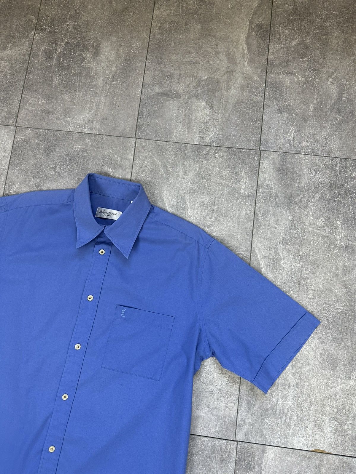 Other Men’s shirts button up blue YvesSaintLauren Size US L / EU 52-54 / 3 - 3 Thumbnail