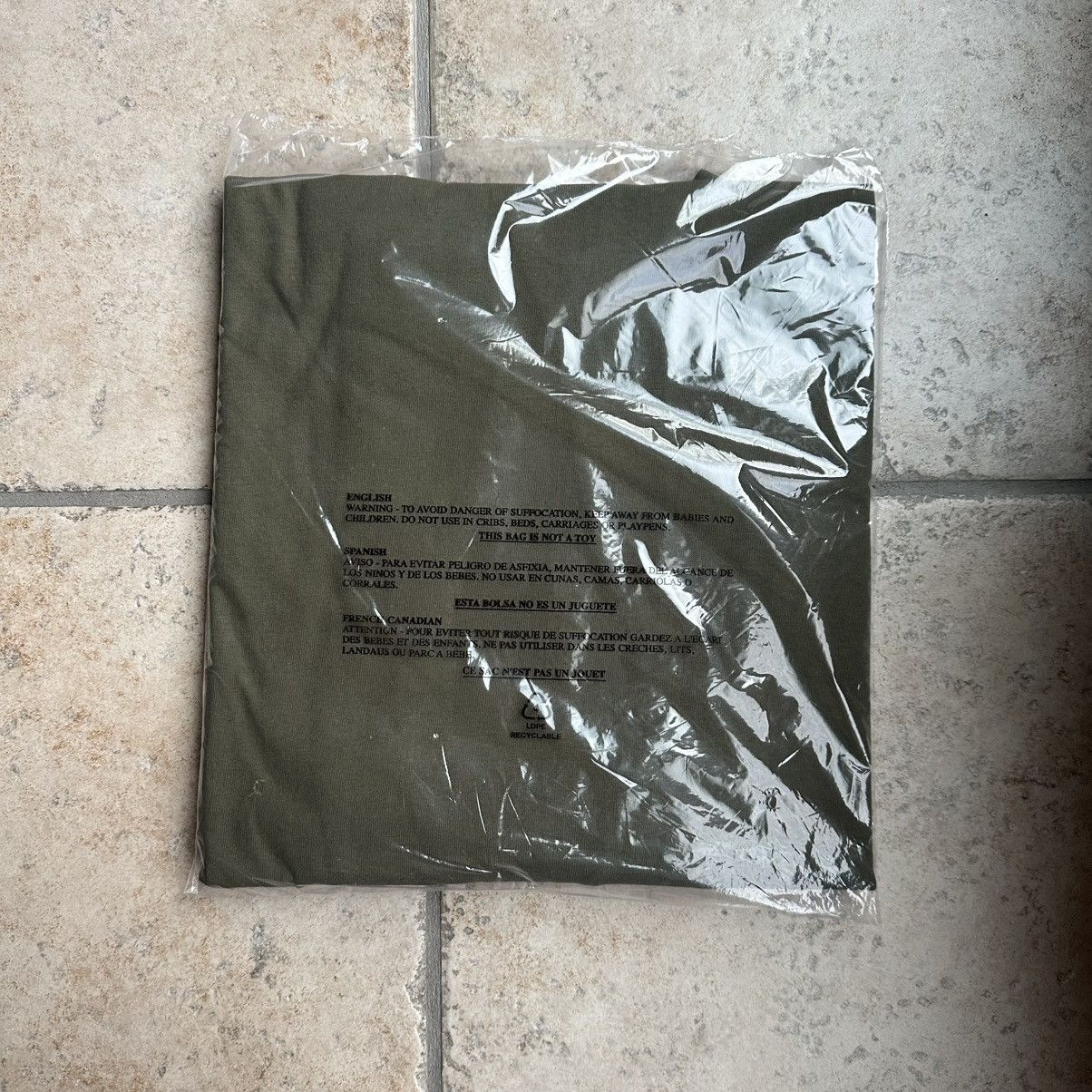 Fuck The Population SIZE 3XL FTP Warning Tee (Olive) Size US XXL / EU 58 / 5 - 2 Thumbnail