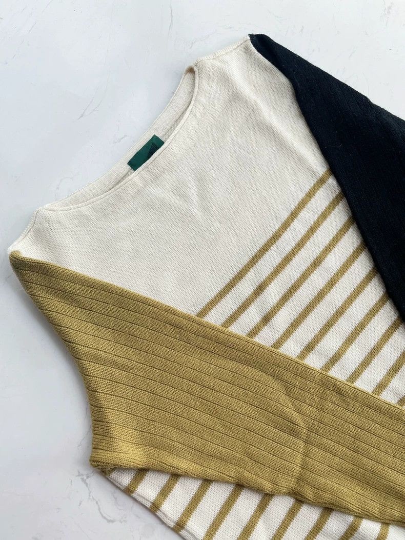 Jean Paul Gaultier Jean Paul Gaultier Mid-length striped sweater 2504-Nextarro Size S / US 4 / IT 40 - 6 Thumbnail