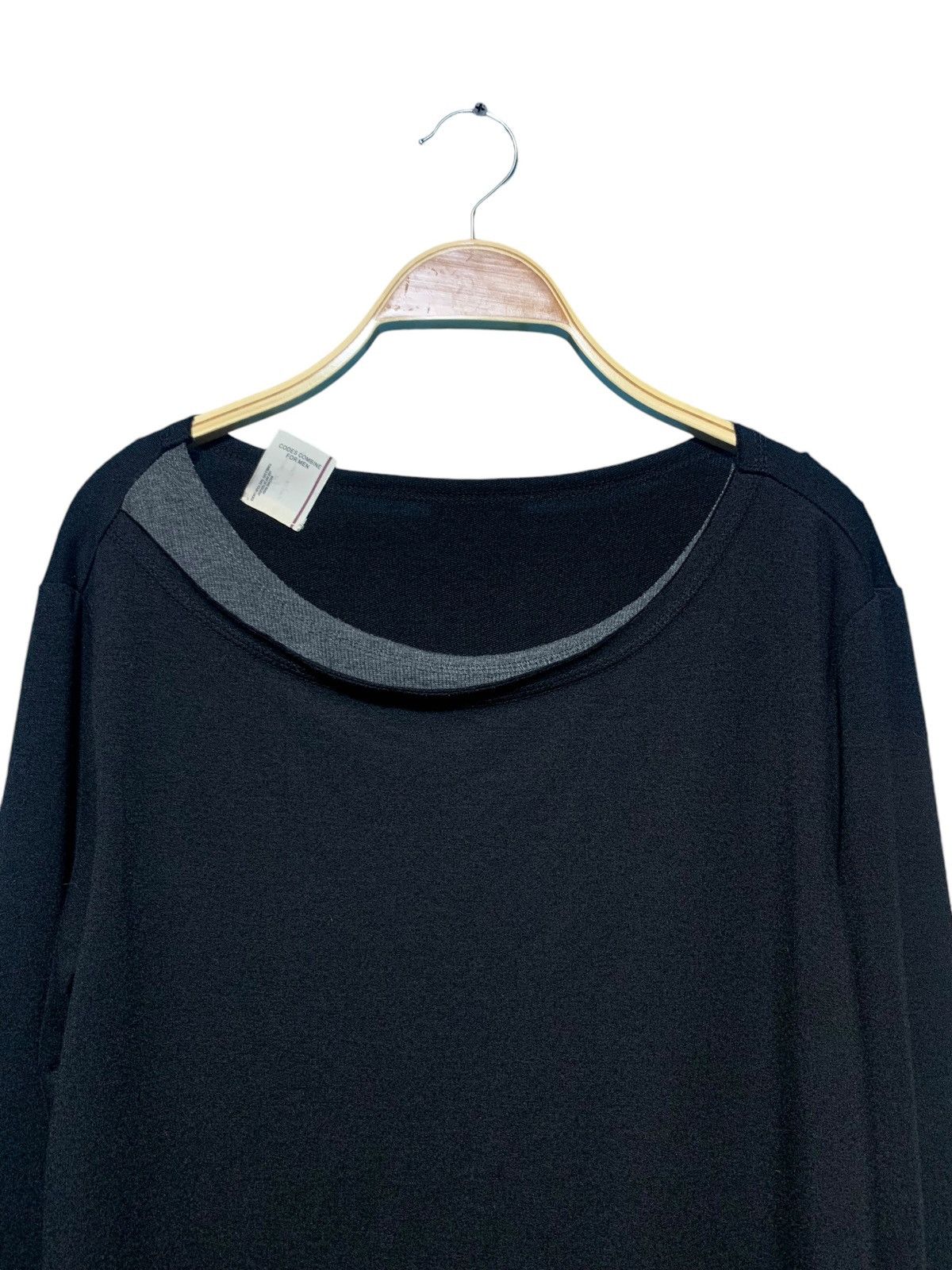 If Six Was Nine 2000s Codes Combine asymmetric double layer punk rock shirt Size US M / EU 48-50 / 2 - 4 Thumbnail