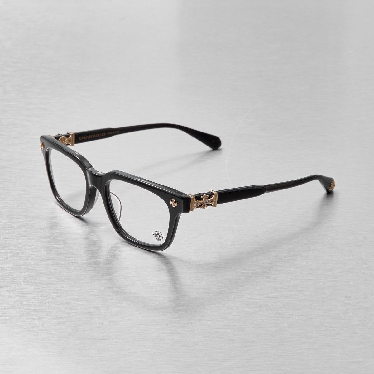 Chrome Hearts CHROME HEARTS COX UCKER BLACK -18KGP DIAMOND BOY GLASSES Size ONE SIZE - 1 Thumbnail