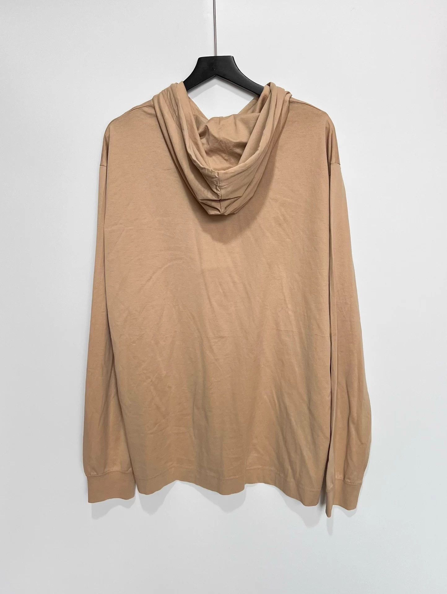Givenchy Givenchy Khaki Small Logo Hoodie Long Sleeve T-Shirt XXL Size US XXL / EU 58 / 5 - 4 Thumbnail