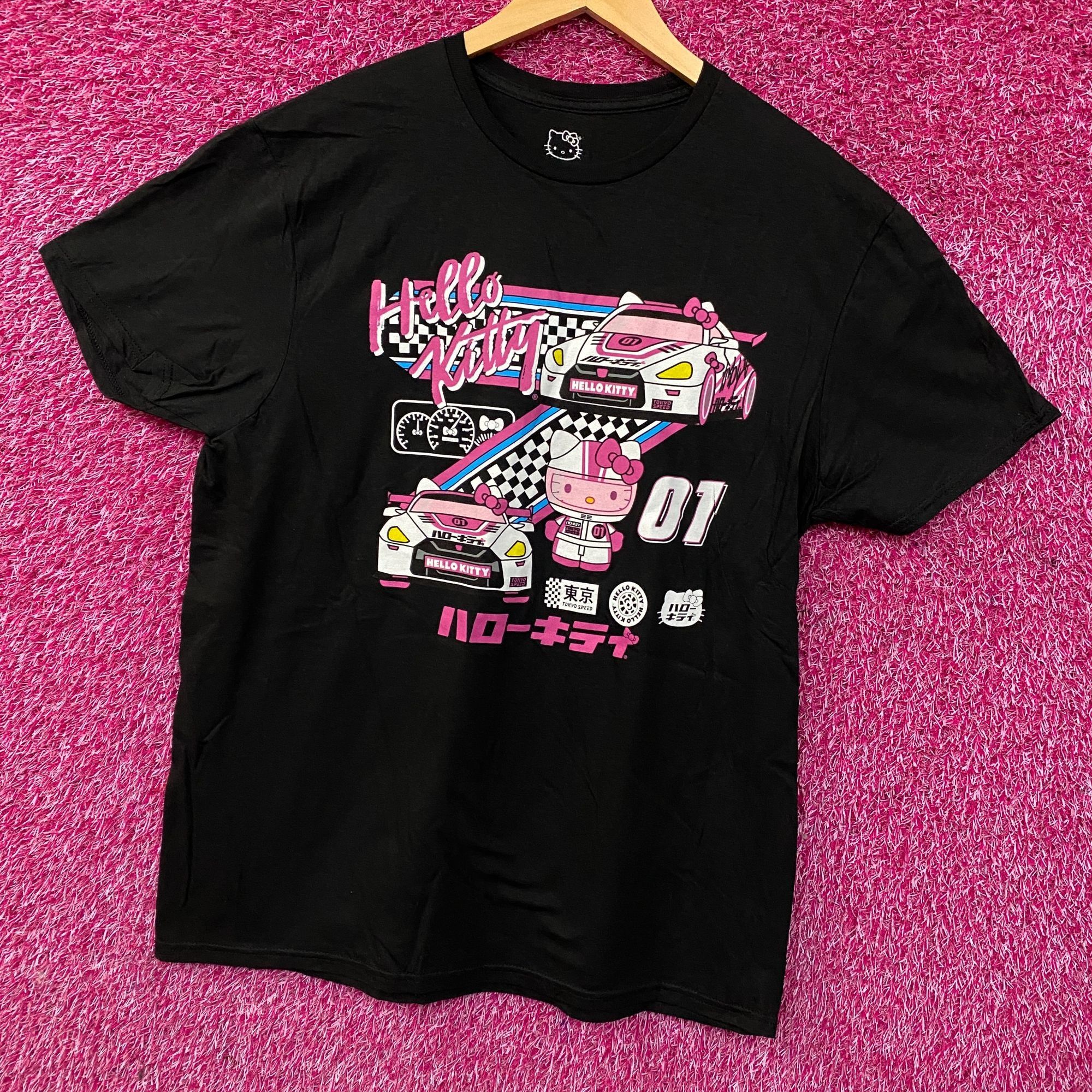 Other Sanrio Hello Kitty Racing Tokyo Speed Cute Graphic T-Shirt L Size L / US 10 / IT 46 - 3 Thumbnail