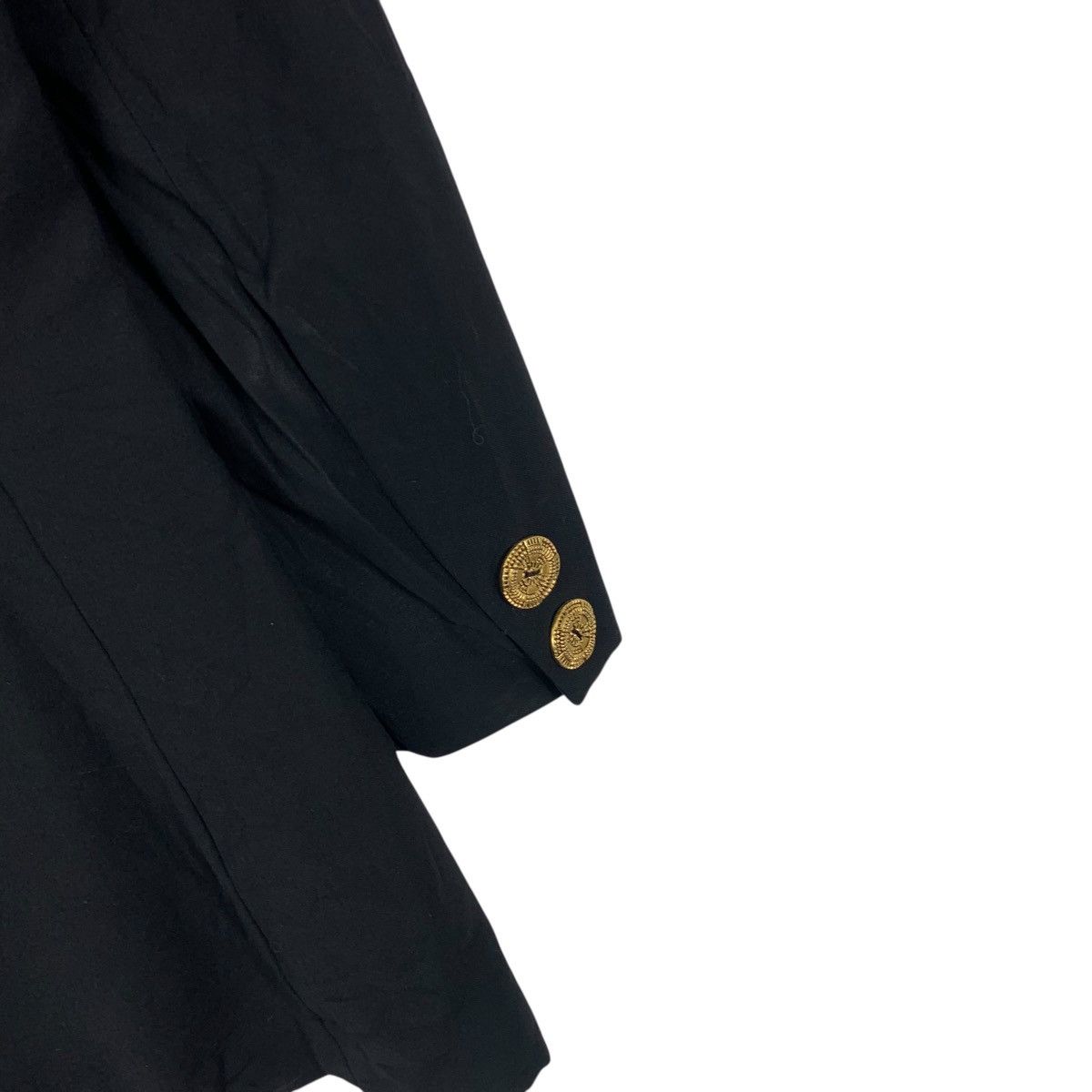 Hanae Mori Vintage HANAE MORI PAIRS Collection Gold Button Up Coat Size S / US 4 / IT 40 - 9 Thumbnail