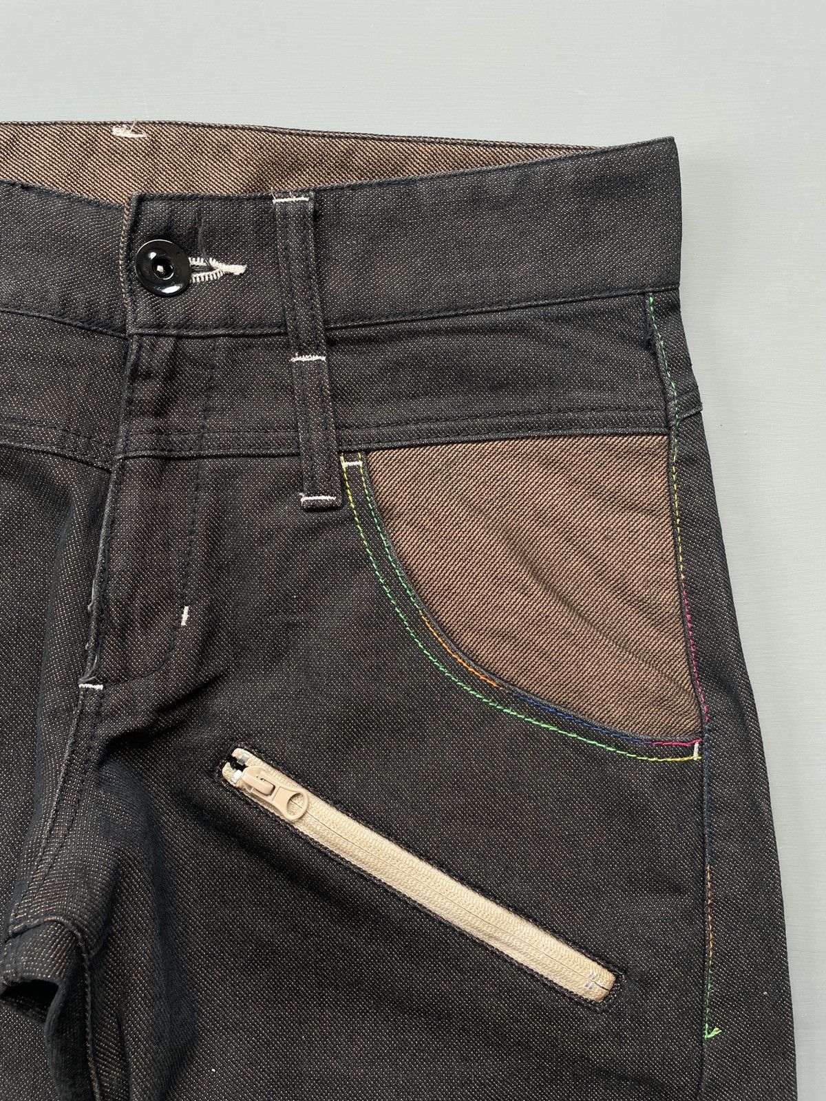 Japanese Brand Unbrand Straight Jeans (P121) Size US 31 - 5 Thumbnail