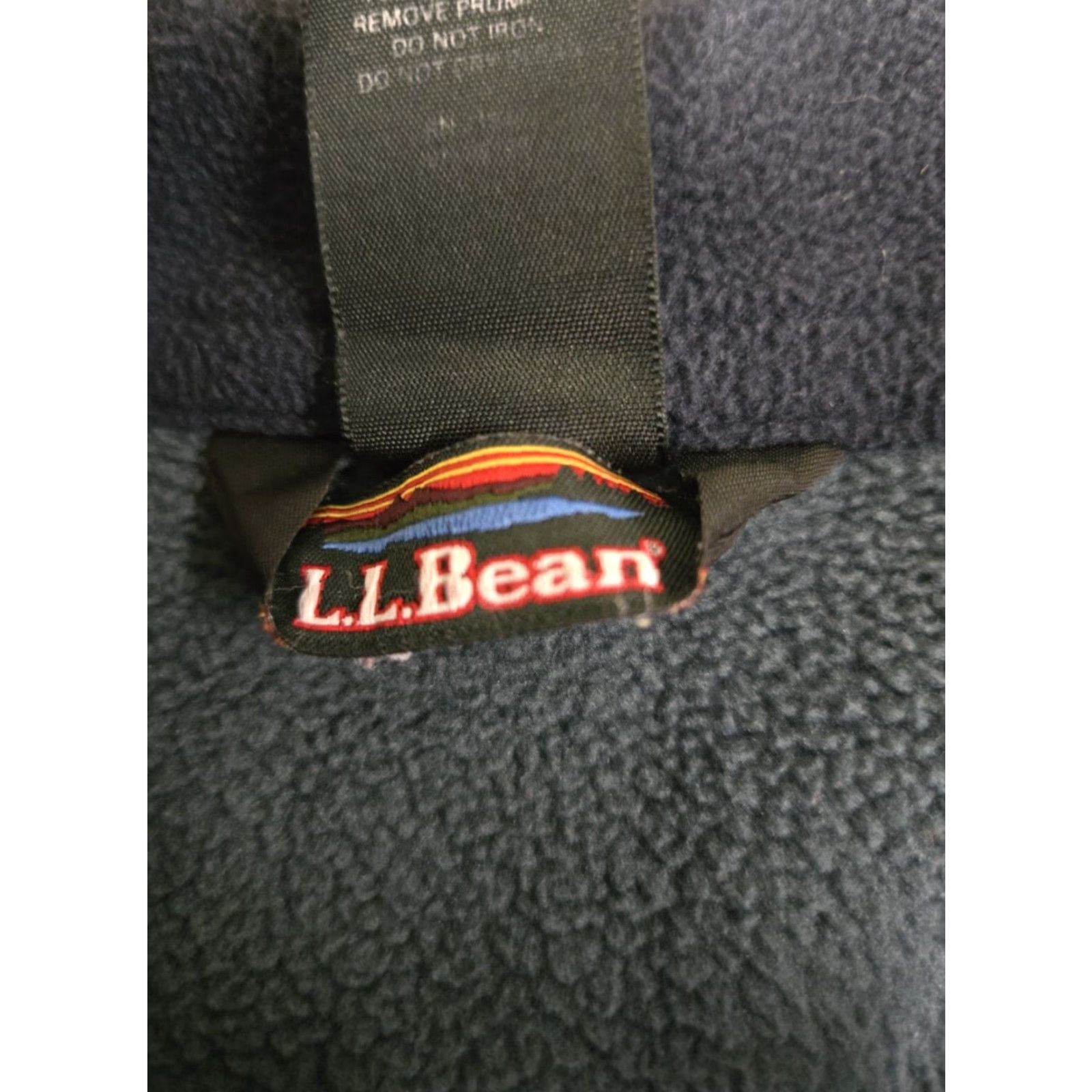 Vintage L.L. Bean Women's Jacket Gray Fleece Full Zip Mock Neck Zipped Pockets L Regular Size Large Size L / US 10 / IT 46 - 5 Thumbnail