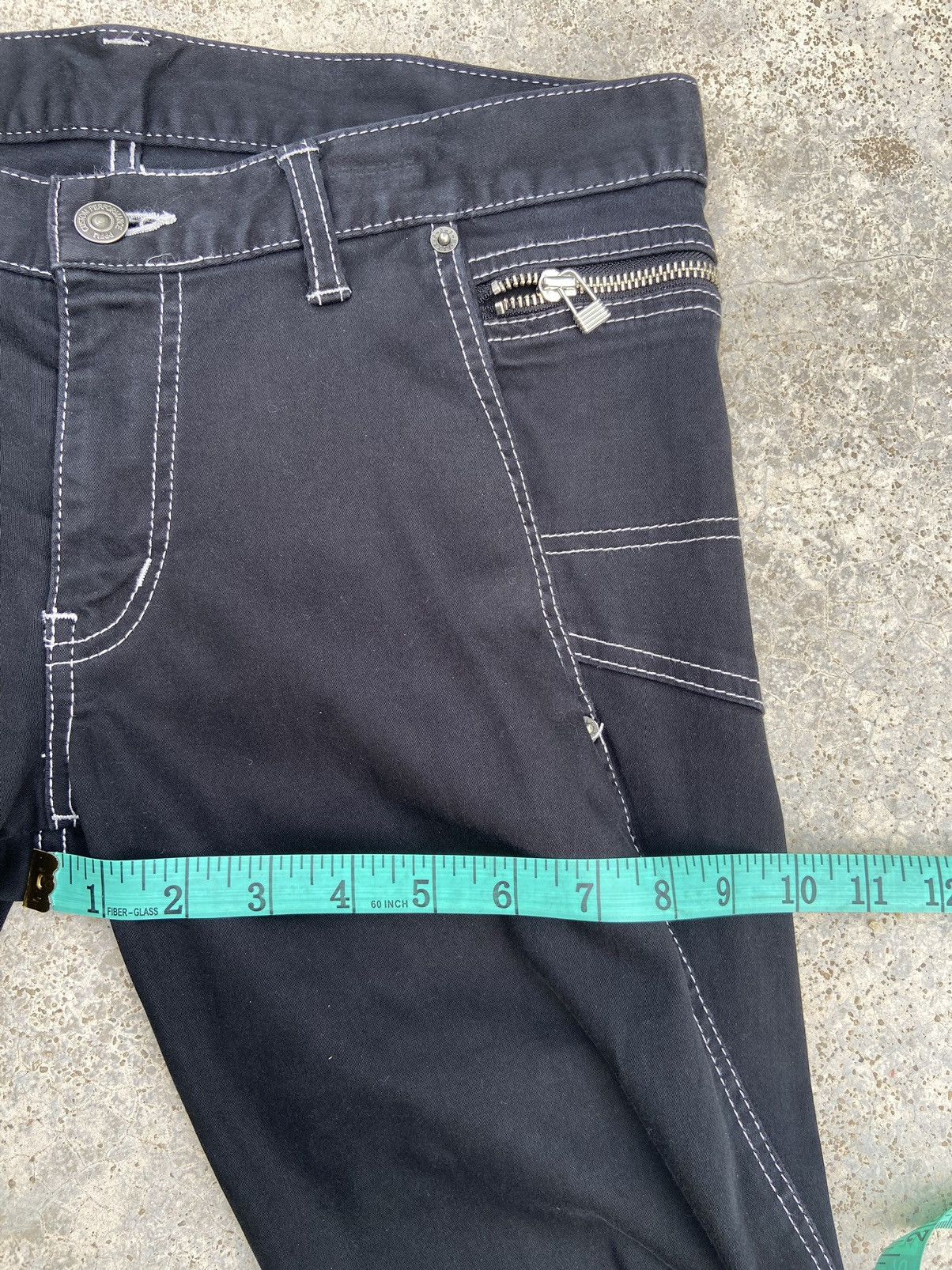 If Six Was Nine PPFM zipper pants kmrii Size US 32 / EU 48 - 17 Thumbnail