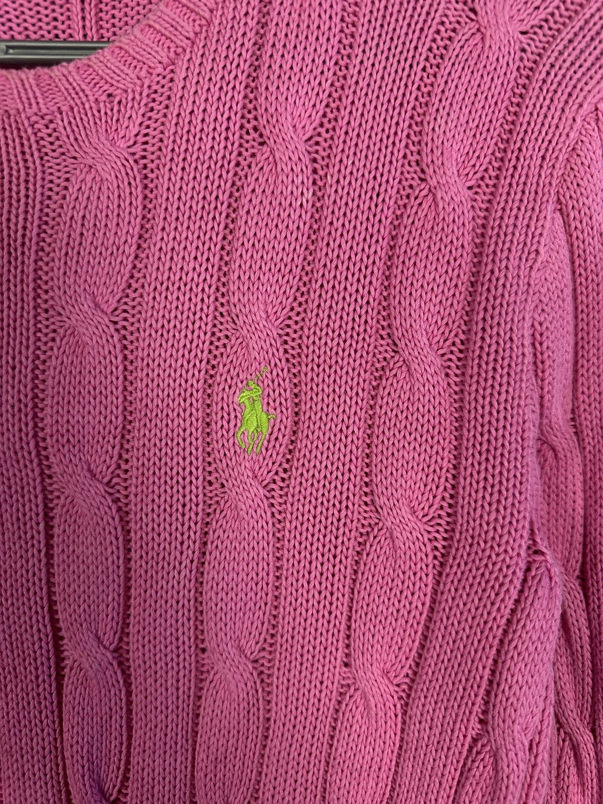 Polo Ralph Lauren Women’s Polo Ralph Lauren Cable Knit Sweater Pullover Size S Size S / US 4 / IT 40 - 4 Thumbnail
