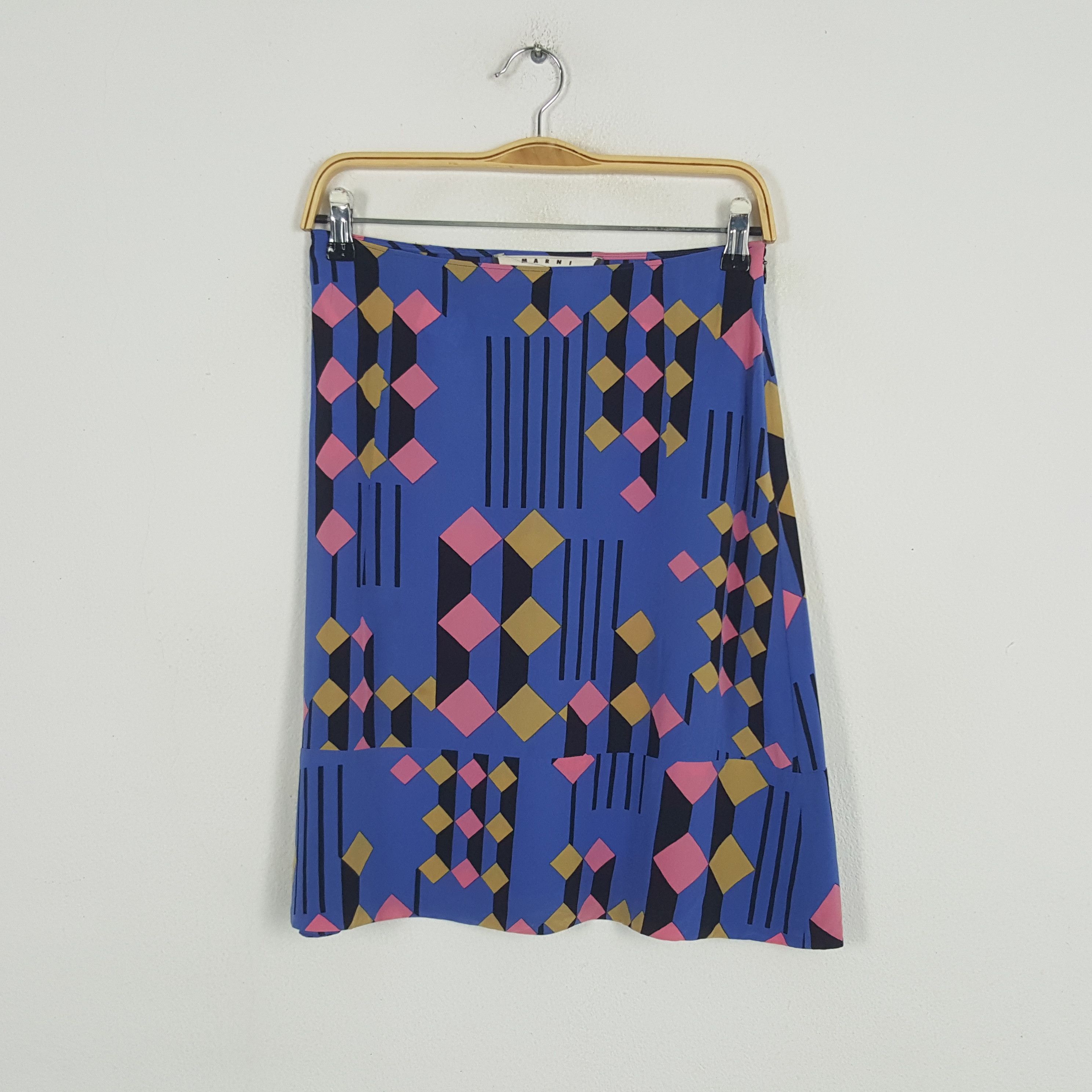 Marni × Vintage Vintage Marni Italian Brand Art Design Skirts Size 26" / US 2 / IT 38 - 1 Thumbnail