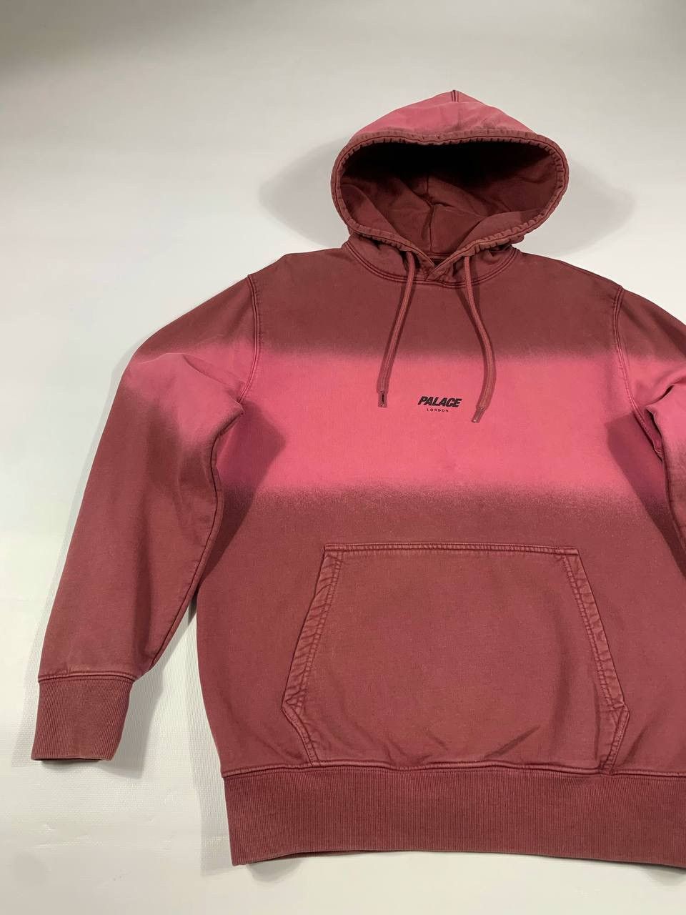 Palace Palace Red Faded Hoodie Y2K Style Size US M / EU 48-50 / 2 - 2 Thumbnail
