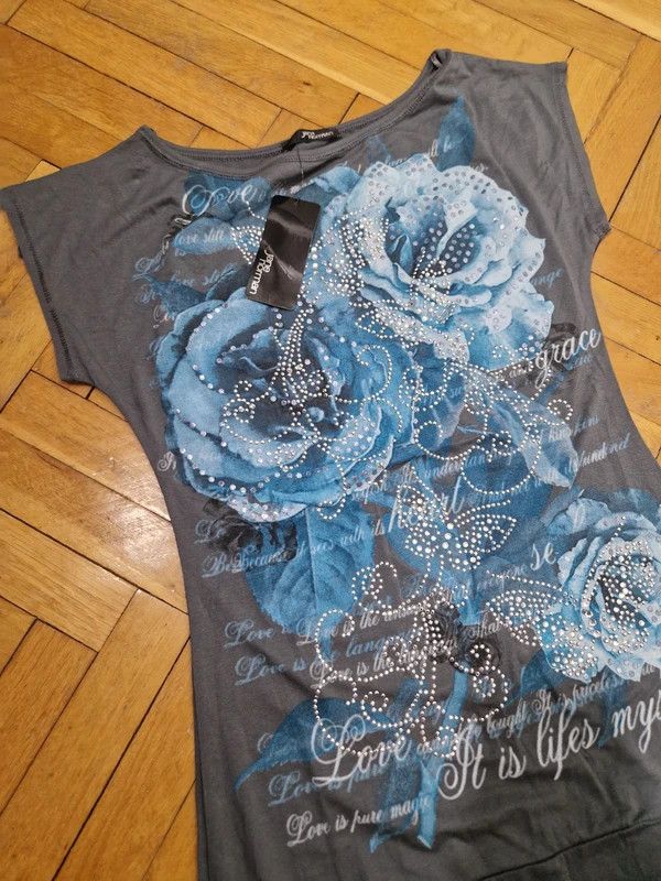 Hysteric Glamour vintage Jane Norman crystals y2k 2000s goth top Size XL / US 12-14 / IT 48-50 - 3 Thumbnail