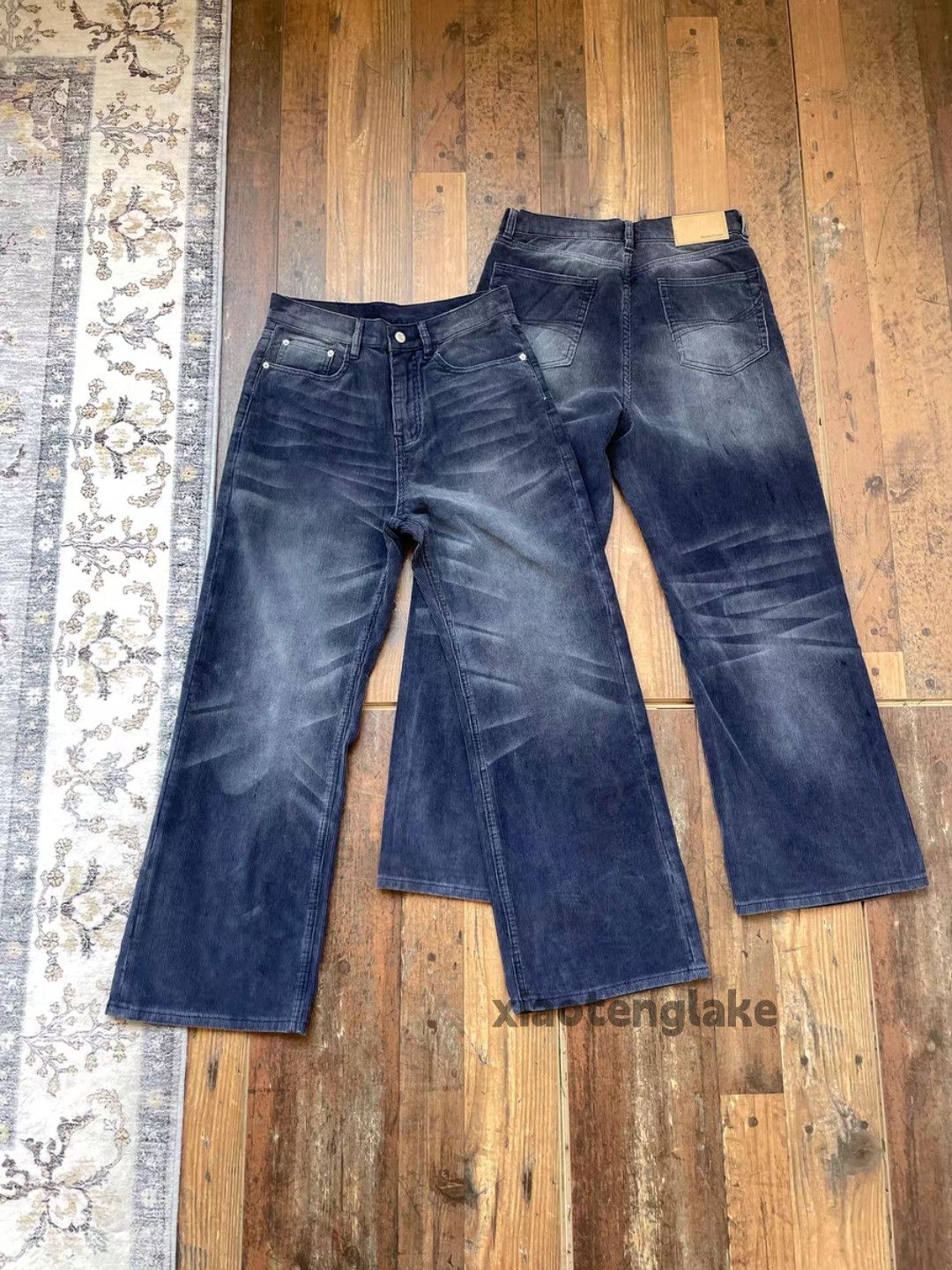 Vintage Xtl vintage wide Leg distressed punk yuppie y2k pants Size US 30 / EU 46 - 1 Thumbnail