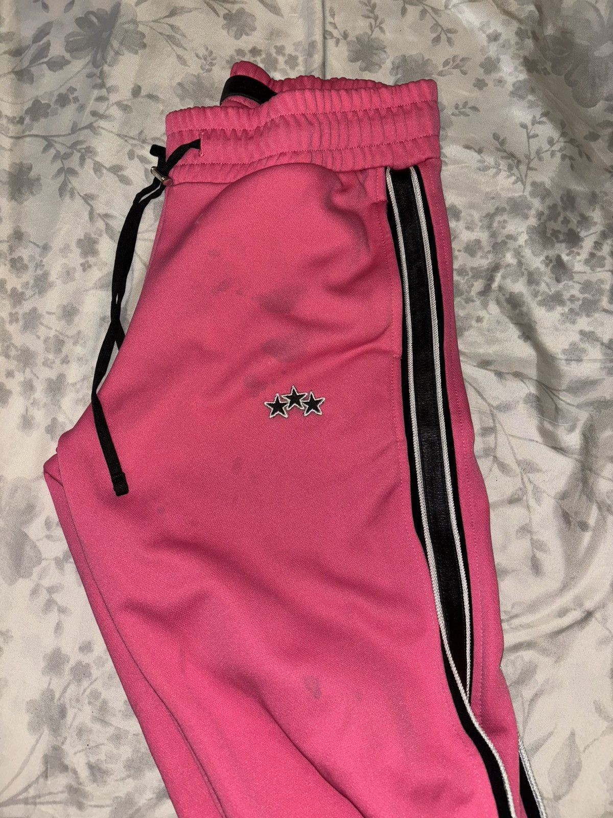 Amiri Amiri sweatpants pink size medium Size US 32 / EU 48 - 1 Thumbnail