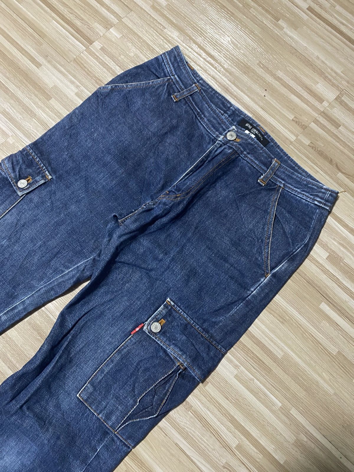 Japanese Brand 💥OZONE CARGO DENIM💥 Size US 28 / EU 44 - 4 Thumbnail