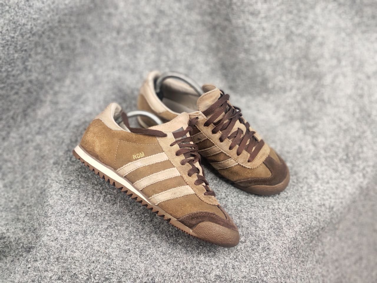 Adidas Vintage Adidas Originals Rom Leather Sneakers Y2K Shoes Size US 9 / IT 39 - 6 Thumbnail