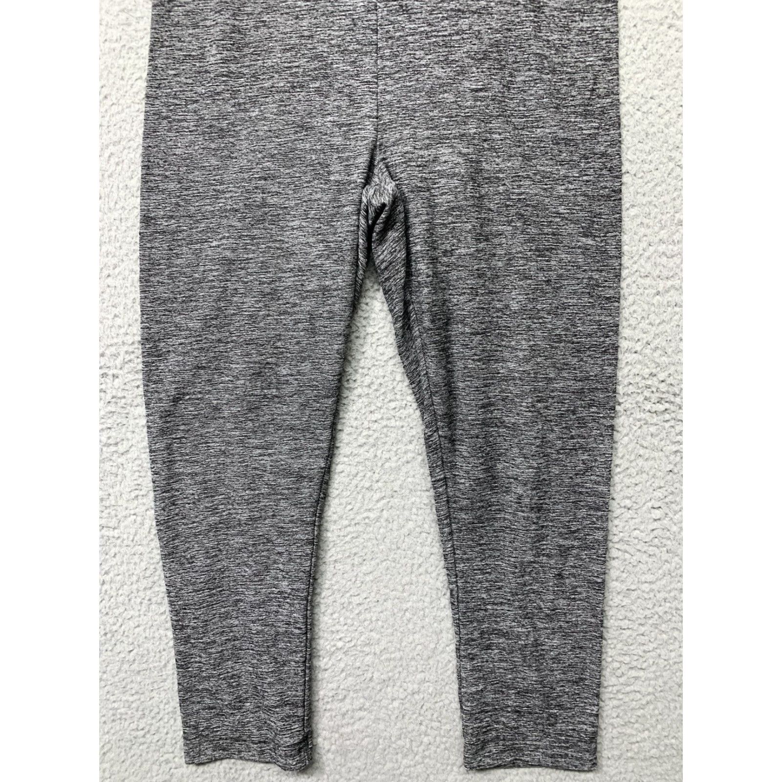 Vintage No Boundaries Leggings Women’s M High-Rise Ankle Length Heather Gray Size 32" / US 10 / IT 46 - 3 Thumbnail