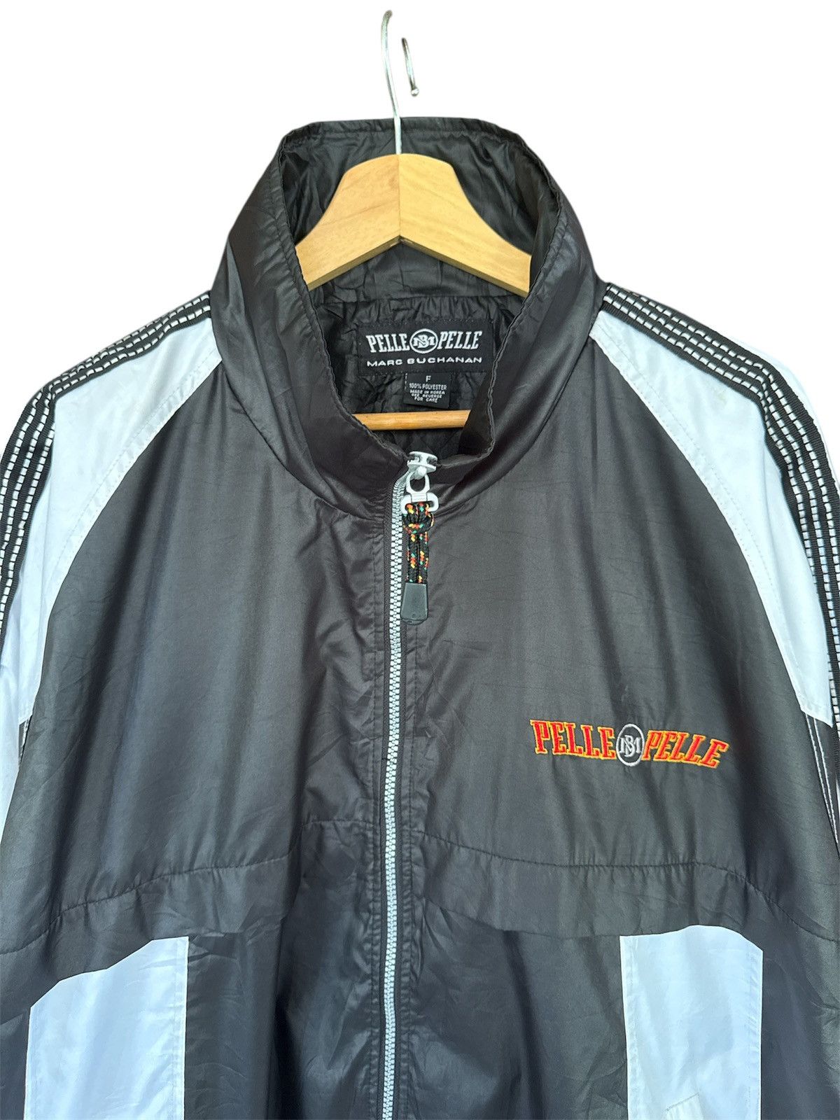 Marc Buchanan × Pelle Pelle Vtg USA Pelle Pelle Marc Buchanan Light Windbreaker Jacket Size US XXL / EU 58 / 5 - 4 Thumbnail