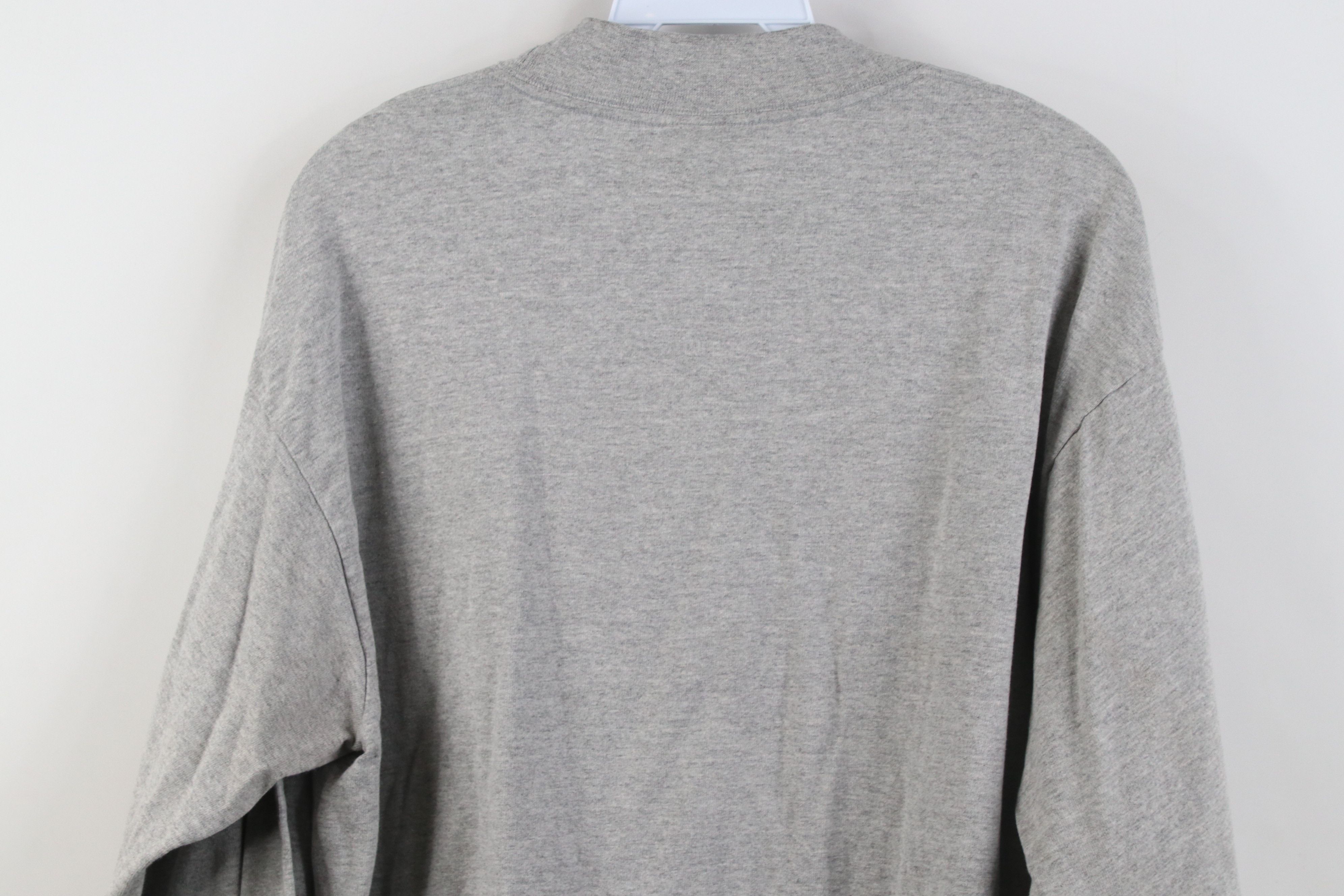 Nike Vintage Y2K Nike Mini Swoosh Mock Neck Long Sleeve T-Shirt Size US L / EU 52-54 / 3 - 12 Thumbnail