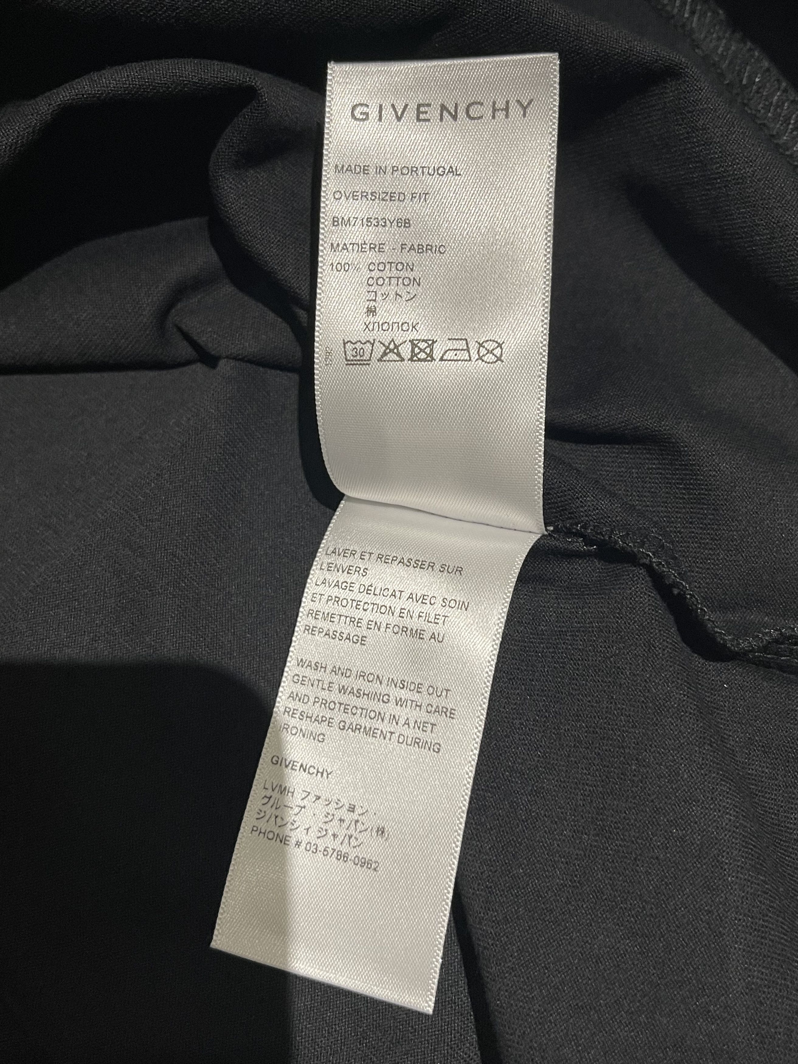 Givenchy Givenchy Printed Logo T Shirt Size US XS / EU 42 / 0 - 7 Thumbnail