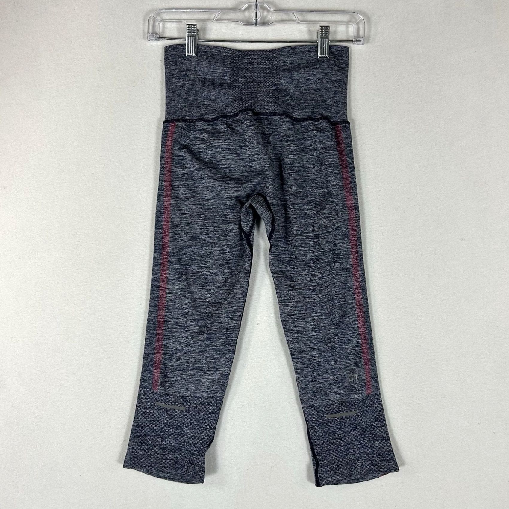 Asics ASICS Capri Leggings Womens Small Gray Sports Activewear Run Gym Casual Stretch Mid S Capri Leggings Womens Gray Activewear Run Gym Casual Stretch Size 28" / US 6 / IT 42 - 5 Thumbnail