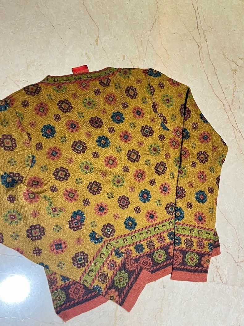 Kenzo KENZO Vintage patterned short jacket Size L / US 10 / IT 46 - 6 Thumbnail