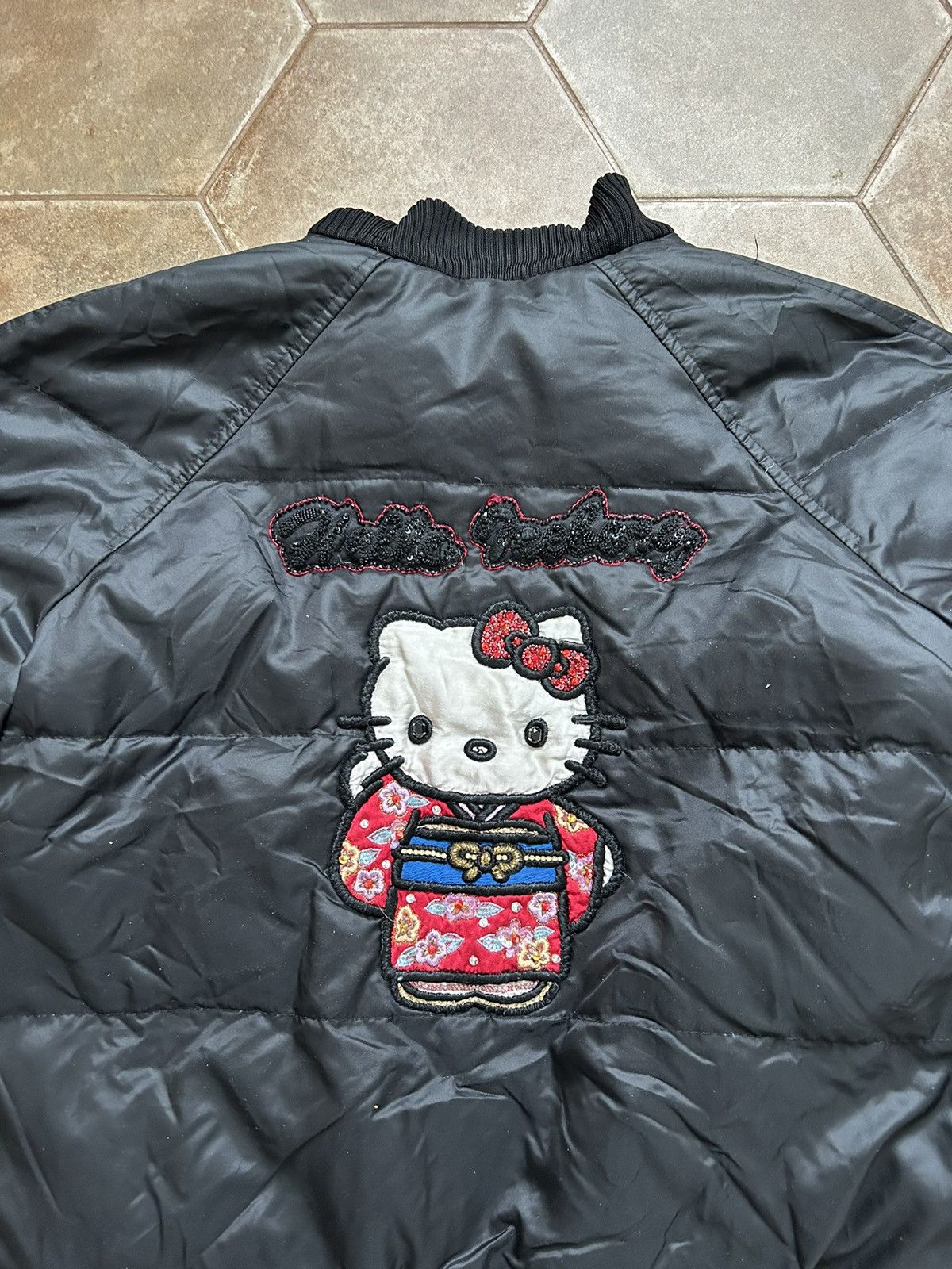 Iceberg × Japanese Brand ICEBERG HELLO KITTY BOMBER JACKET Size S / US 4 / IT 40 - 7 Thumbnail