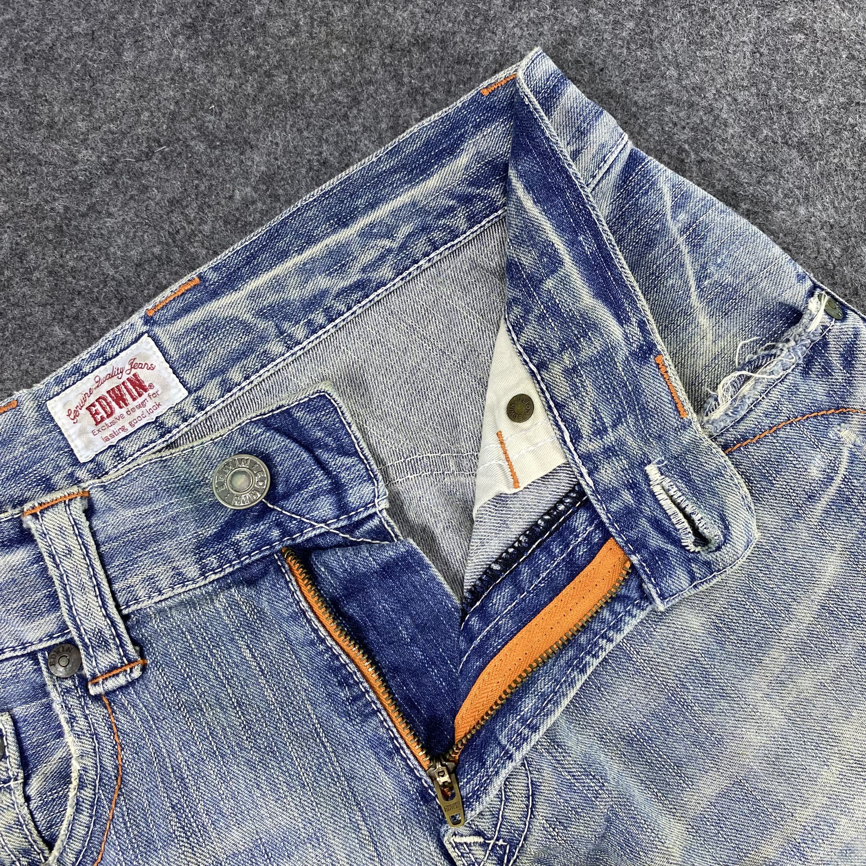 Edwin Edwin 424 XVS Straight Jeans-J1152 Size US 32 / EU 48 - 8 Thumbnail