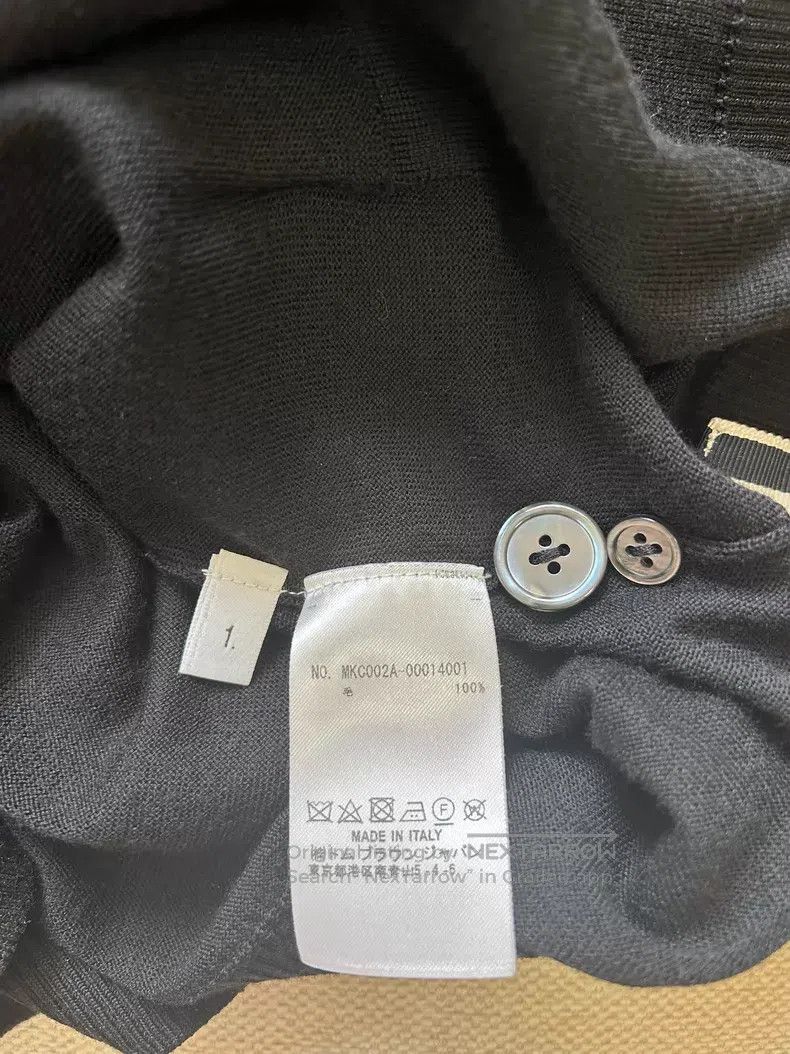 Thom Browne Thom Browne Black woolen cardigan Size US S / EU 44-46 / 1 - 6 Thumbnail