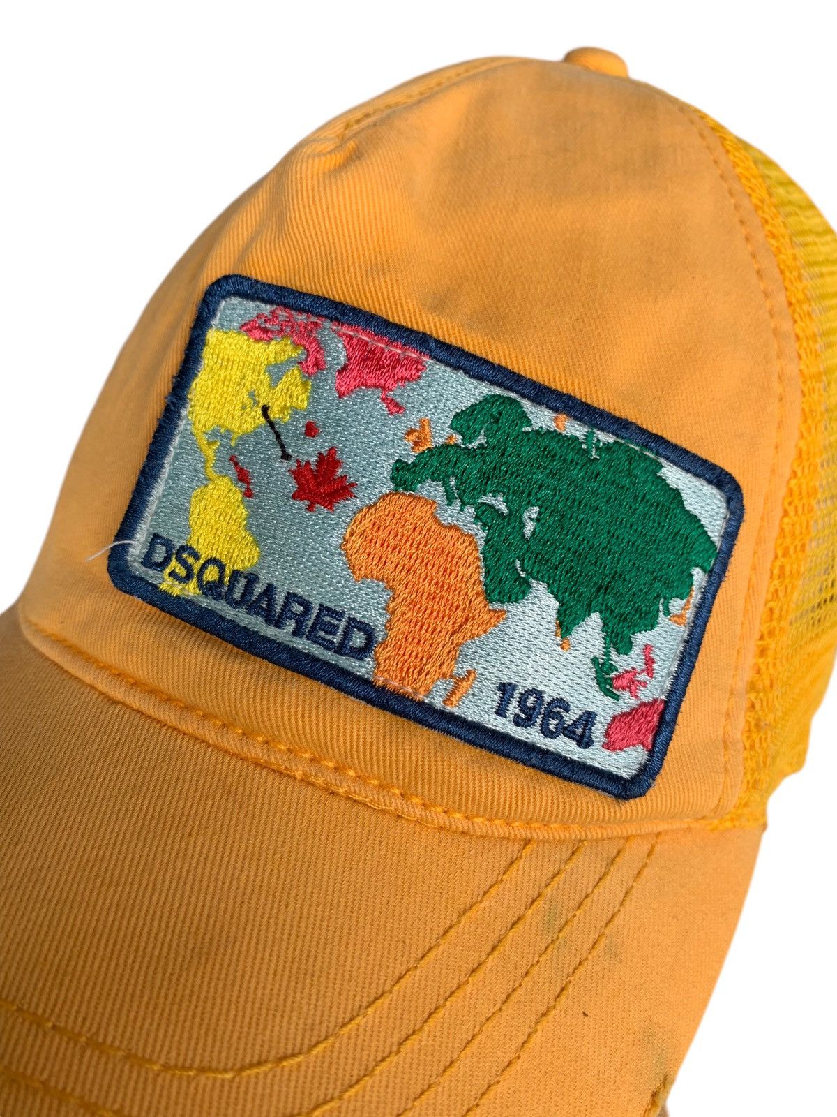 Dsquared2 DQUARED2 ALL AROUND THE WORLD TRUCKERS CAP Size ONE SIZE - 13 Thumbnail