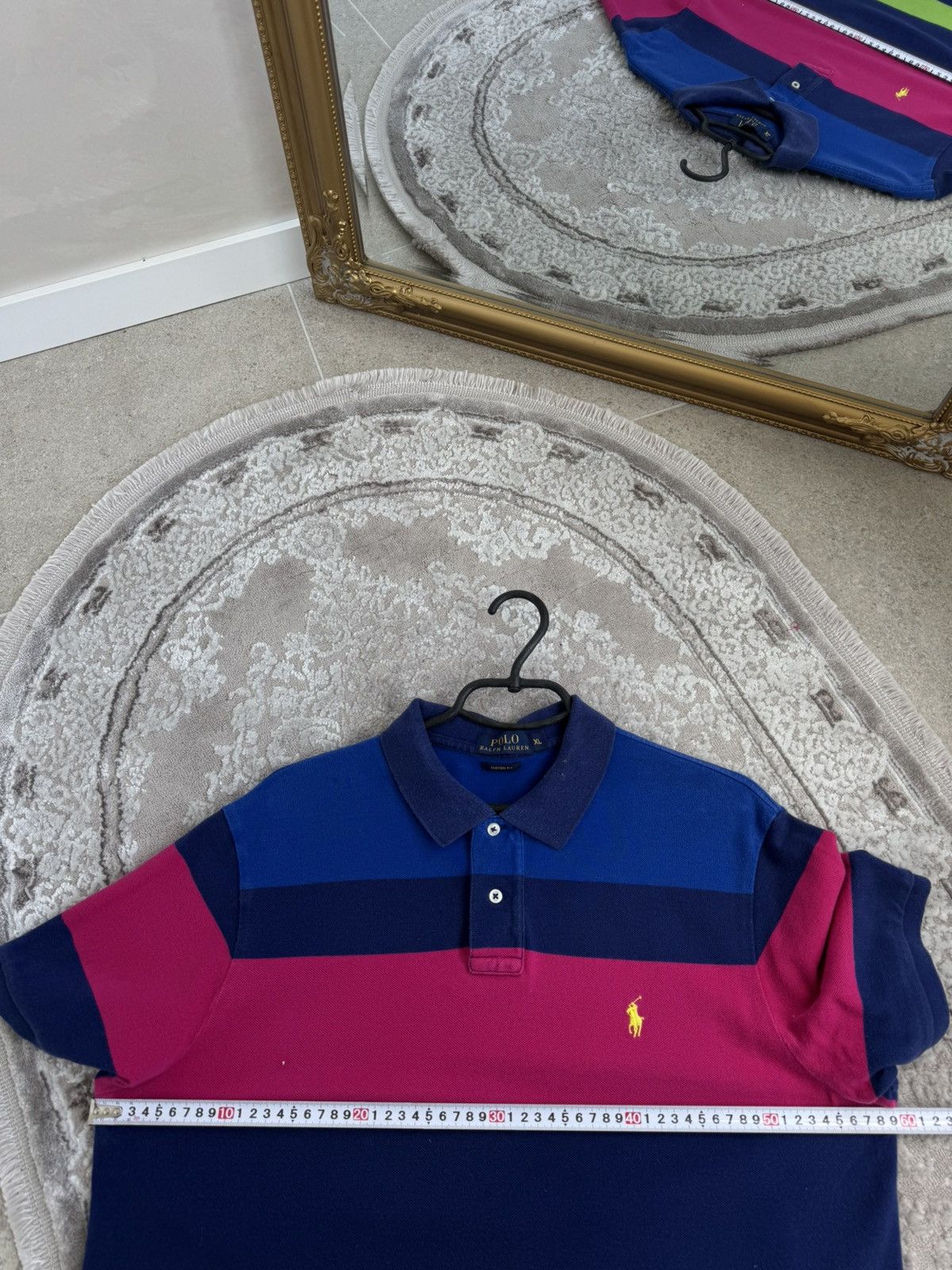 Polo Ralph Lauren Polo Ralph Lauren T-Shirt Chief Keef striped Polo Size US XL / EU 56 / 4 - 5 Thumbnail
