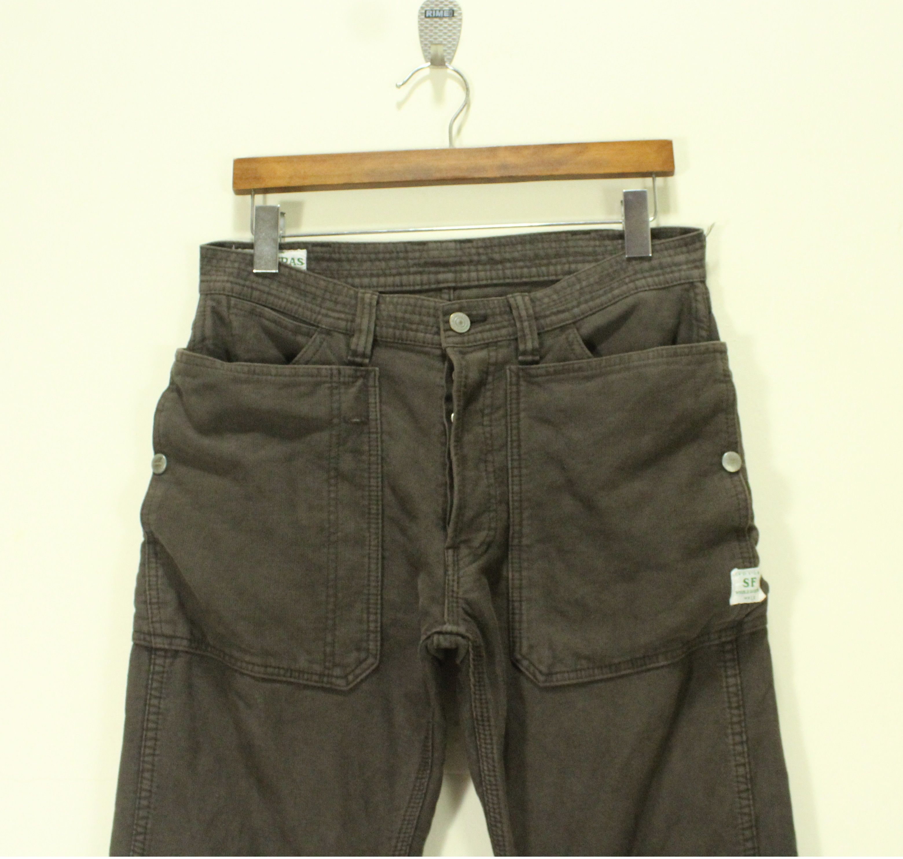Japanese Brand × Sassafras SASSAFRAS Pants Utility Pockets Cargos Made in Japan Size US 31 - 4 Thumbnail