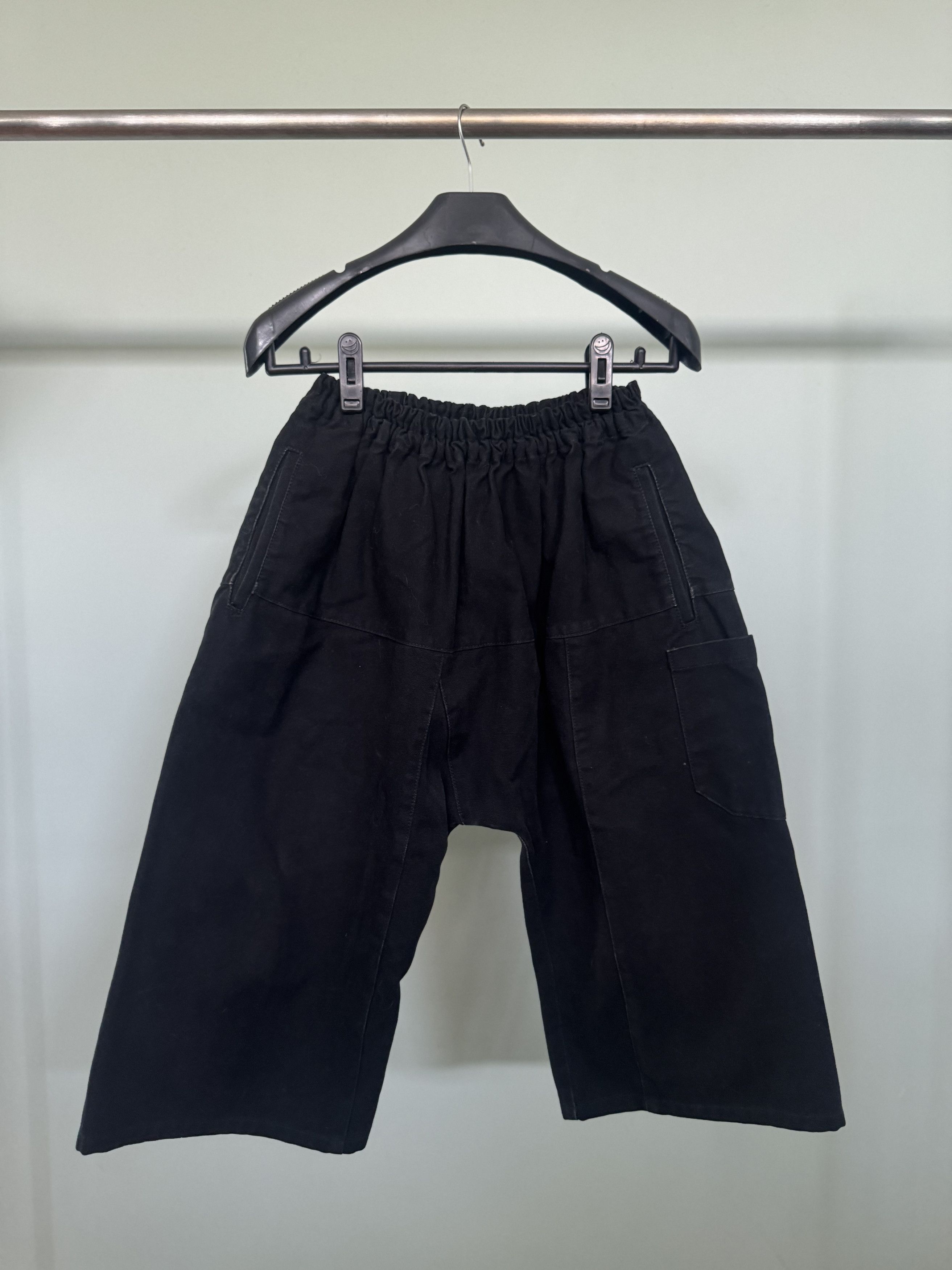 【専用】RAF SIMONS 20SS サスペンダーショートパンツ 黒 Raf Simons Raf Simons Modello Elastic Short Pants SS18