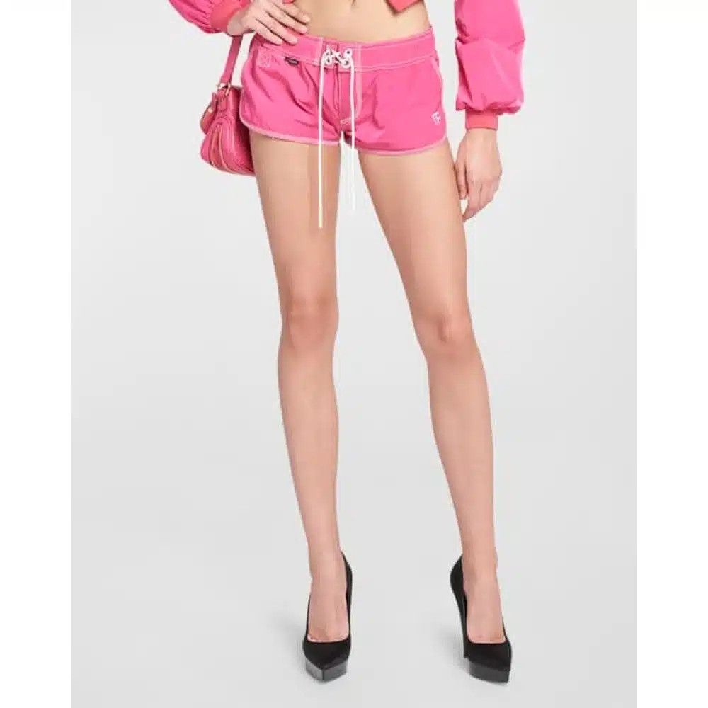 Tom Ford o1loc1c0625 SH0045 Crinkle Nylon Running Short in Pink Size 25" / US 0 / IT 36 - 2 Thumbnail