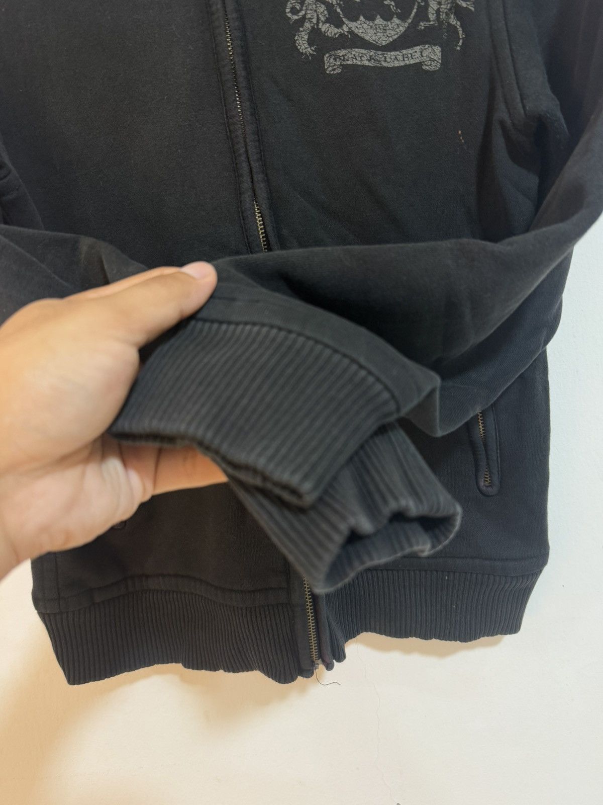 Burberry Vintage Burberry Black Label Cotton Zipper Jacket Size US M / EU 48-50 / 2 - 5 Thumbnail