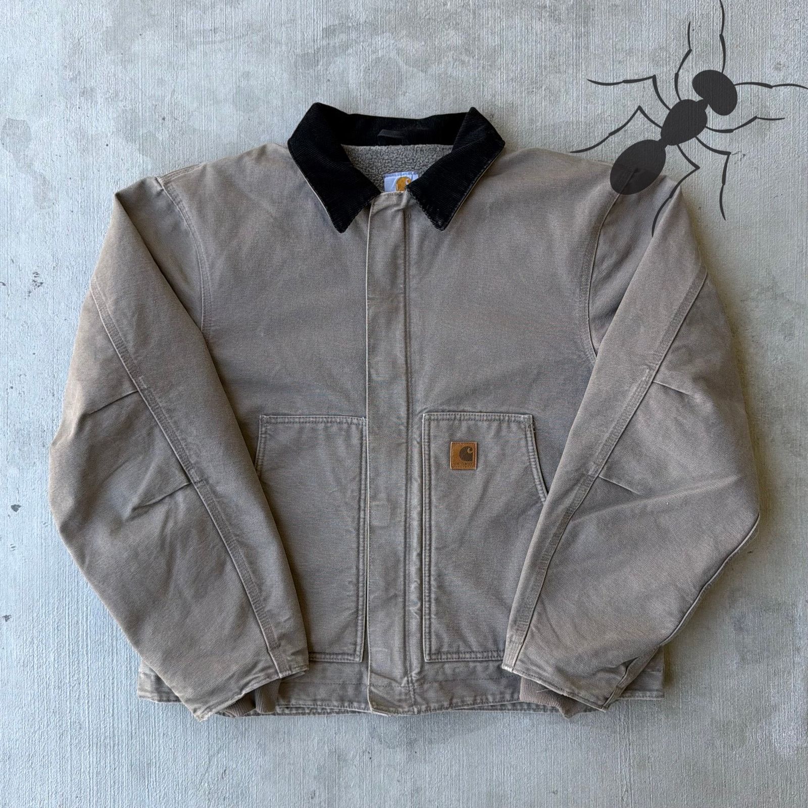 Carhartt brown arctic work wear jacket