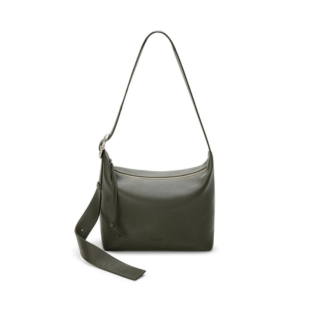 Loewe LOEWE Loop $3150 Dark Khaki Leather Hobo Bag New And Authent Size ONE SIZE - 3 Thumbnail