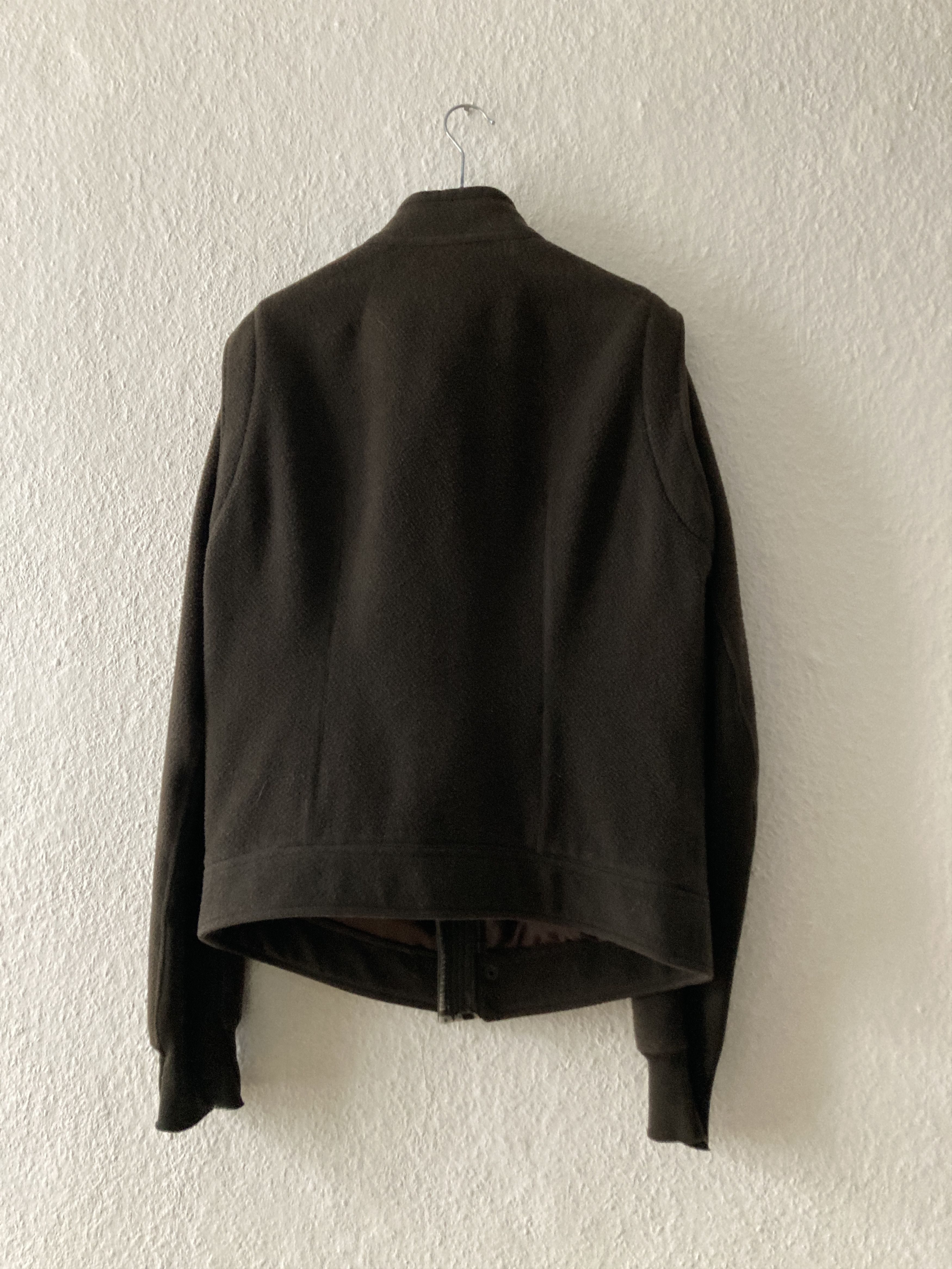 Rick Owens F/W 08 „STAG“ F1 Pilot Brown Wool Jacket Rick Owens L Size US L / EU 52-54 / 3 - 8 Thumbnail