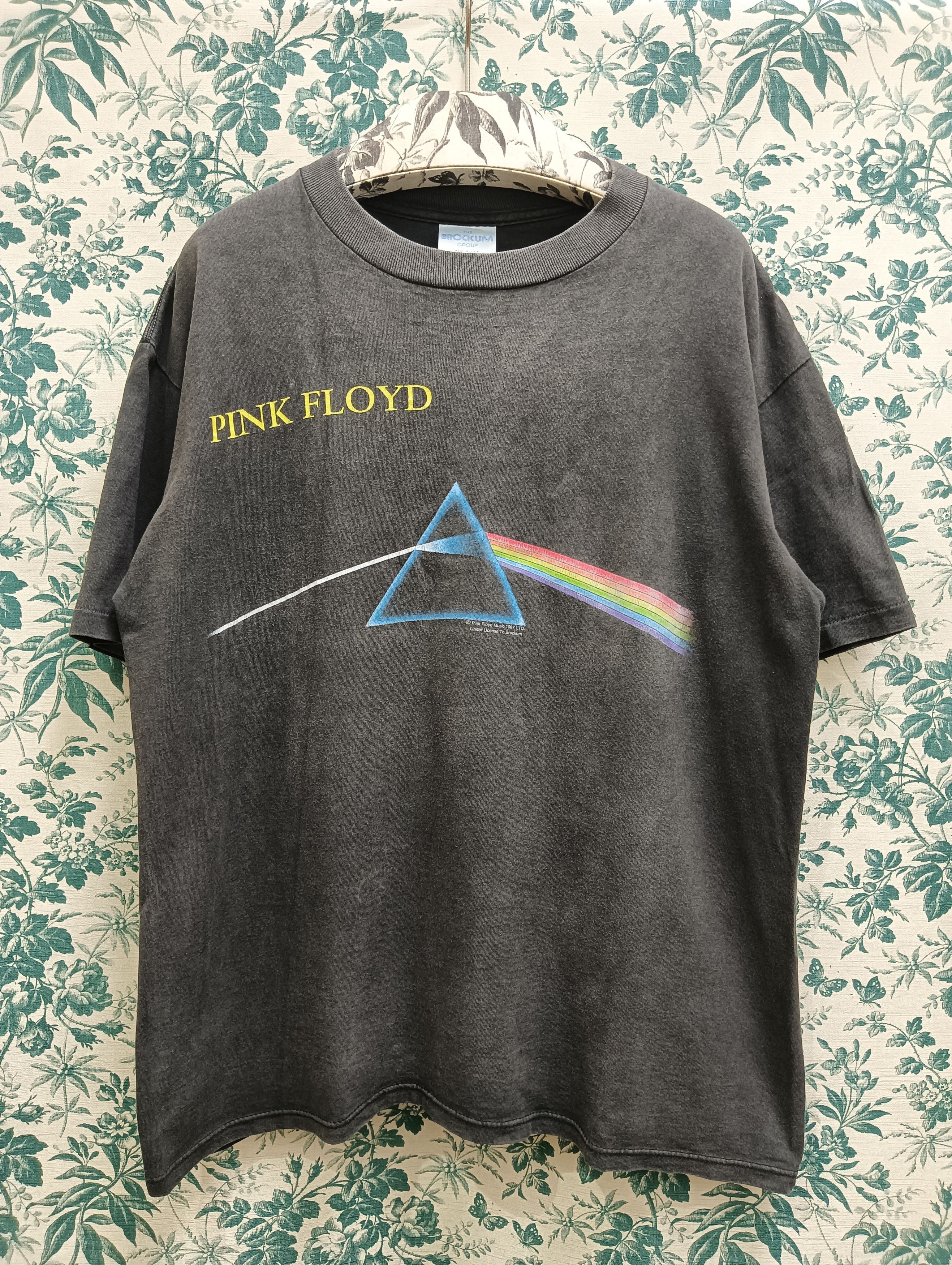 PINKFLOYD BROCKUM製 1987年 XL ダークサイドオブザムーン 希少 PINK