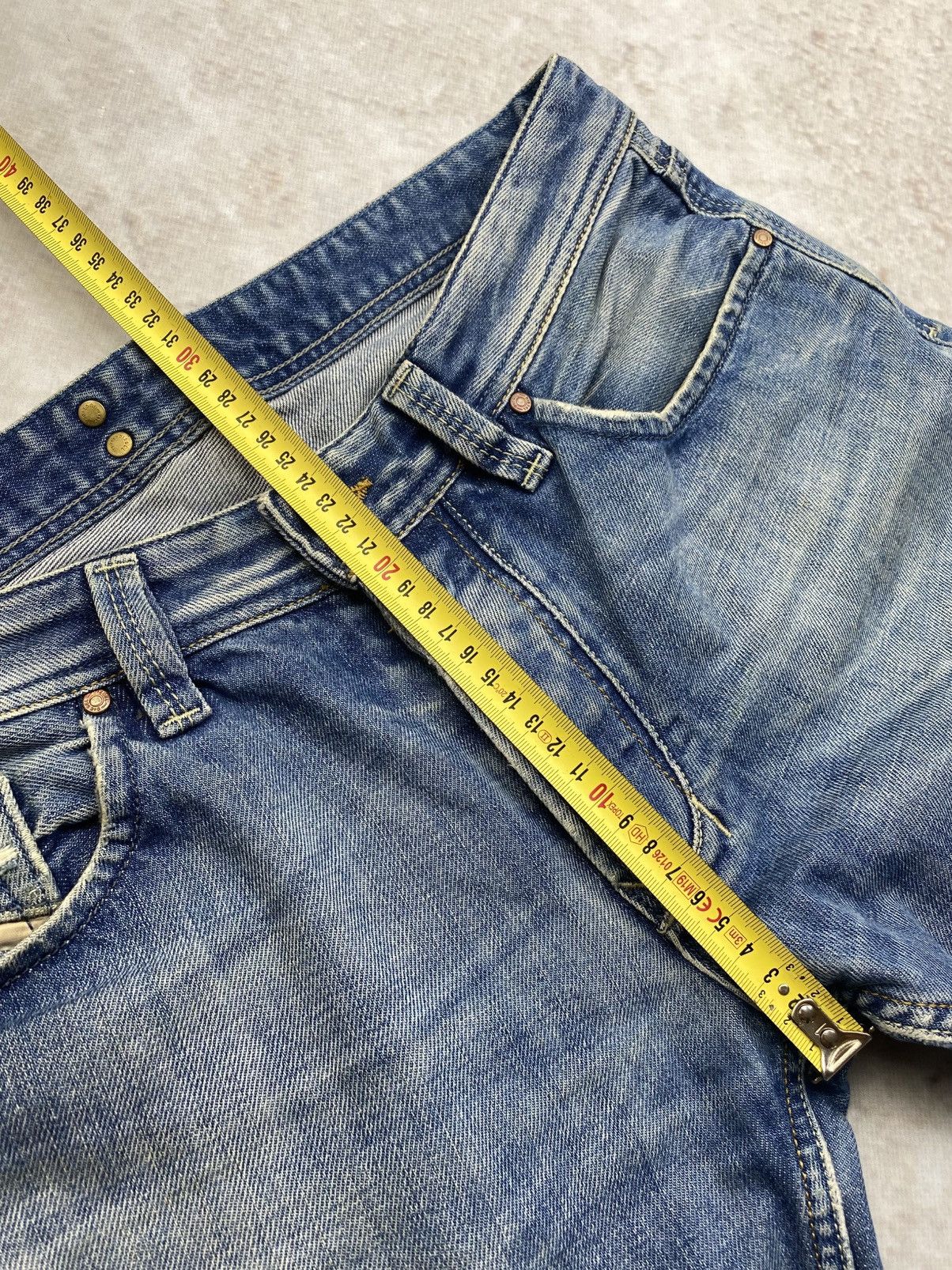 Diesel Vintage Diesel Y2K Faded Flared Jeans Denim Pants Rare Size US 34 / EU 50 - 12 Thumbnail