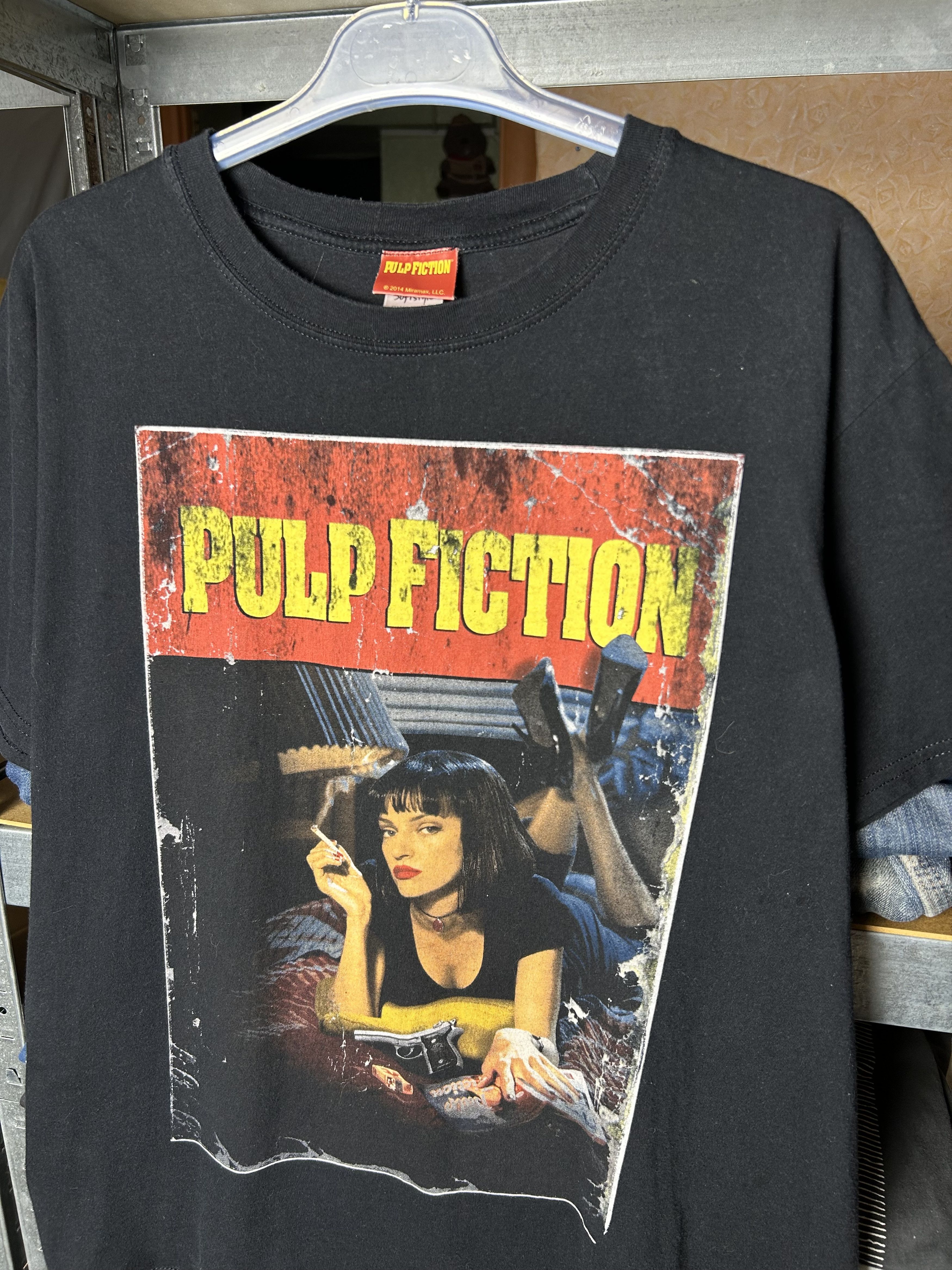 Vintage Vintage 2000s Pulp Fiction Quentin Tarantino Movie T-shirt Size US L / EU 52-54 / 3 - 3 Thumbnail