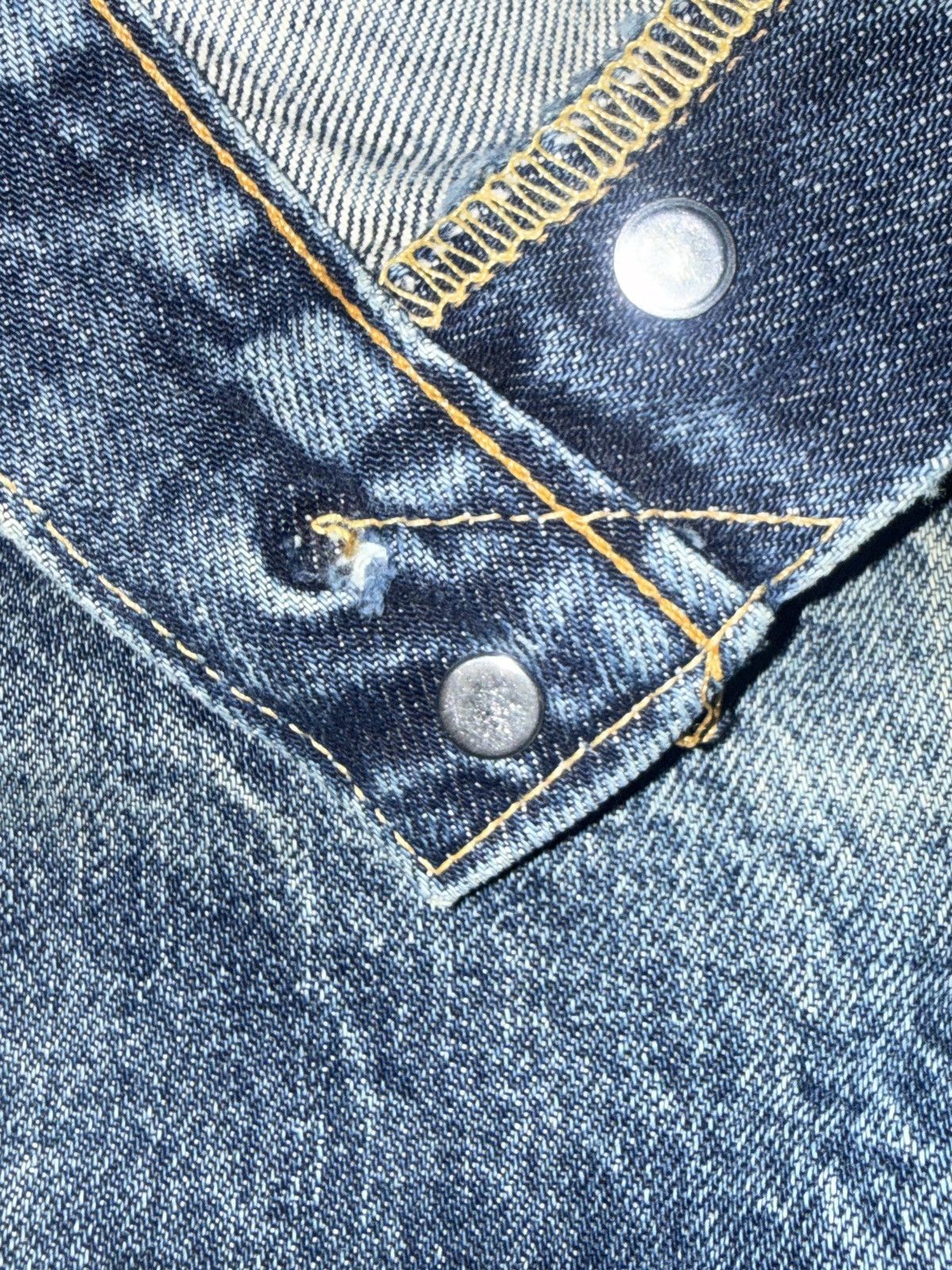 Levi's Vintage Levis 501 XX Big E Selvedge Repaired Denim W30 Size US 30 / EU 46 - 23 Thumbnail